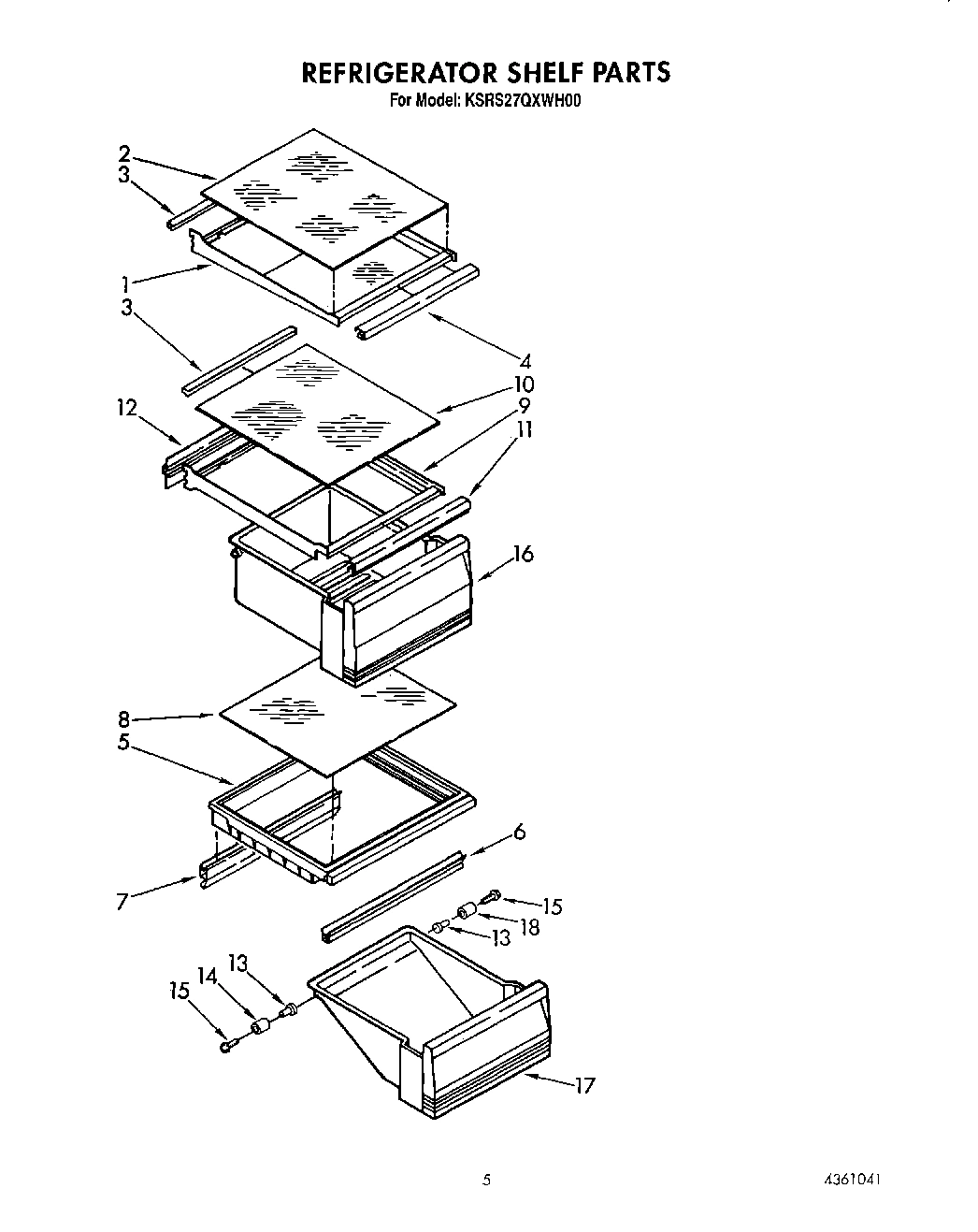 04 - REFRIGERATOR SHELF