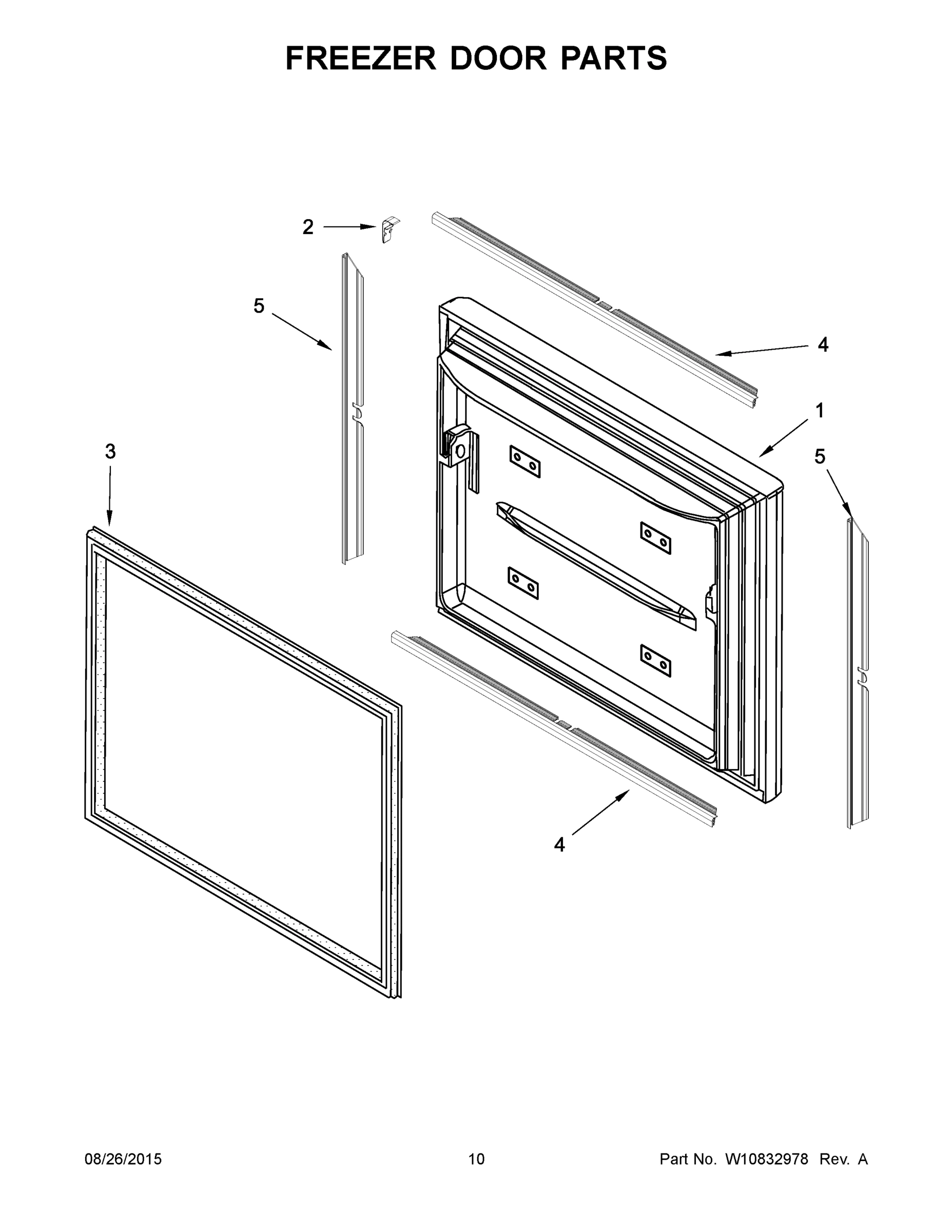 06 - FREEZER DOOR PARTS