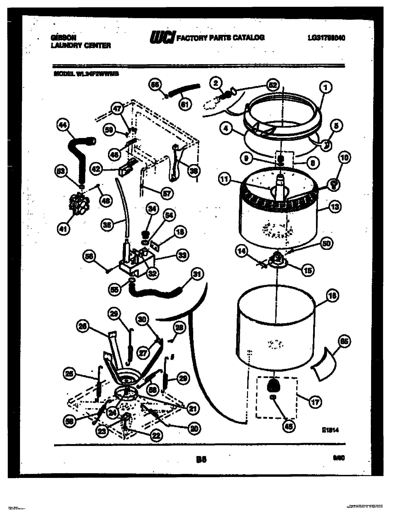05 - TUB AND WATER INLET