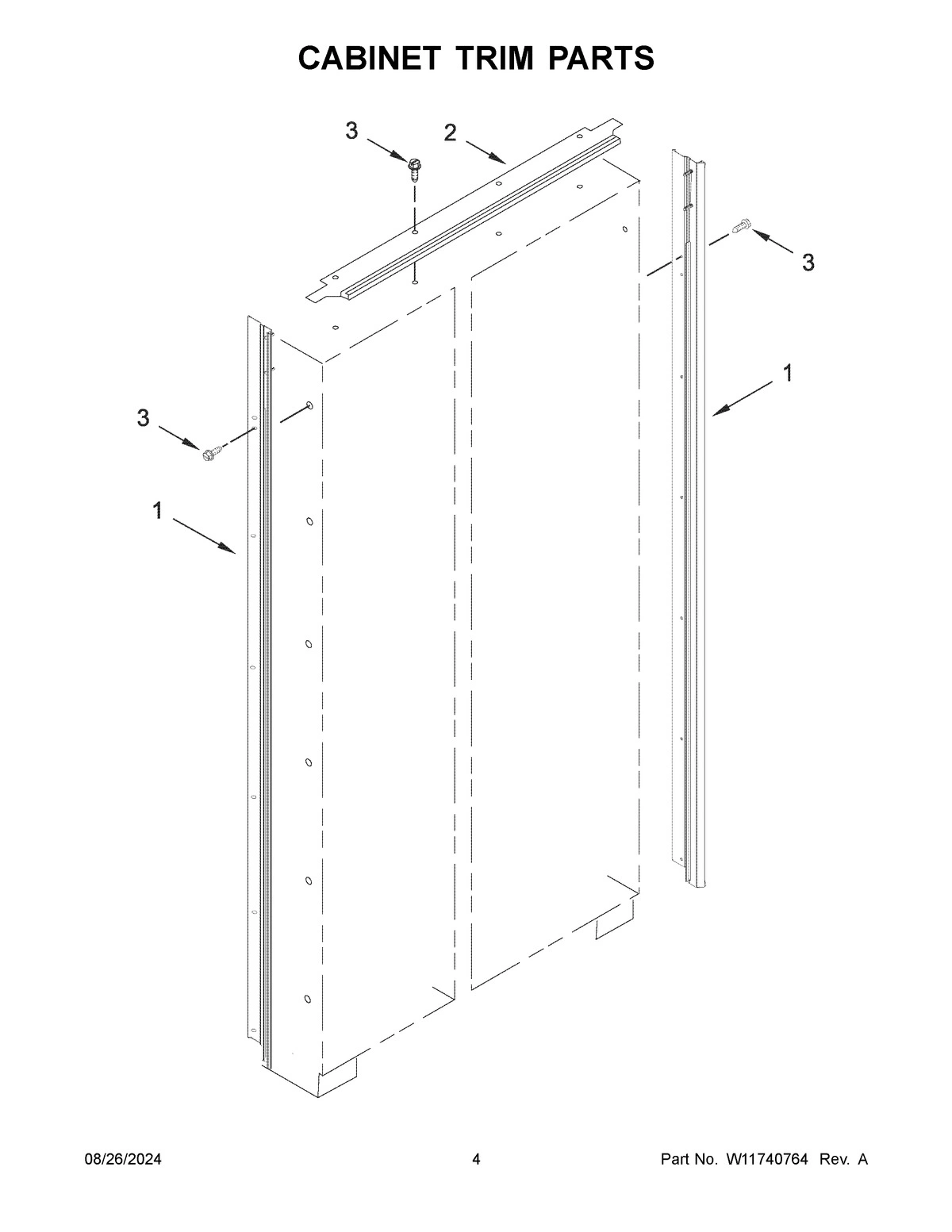 03 - CABINET TRIM PARTS