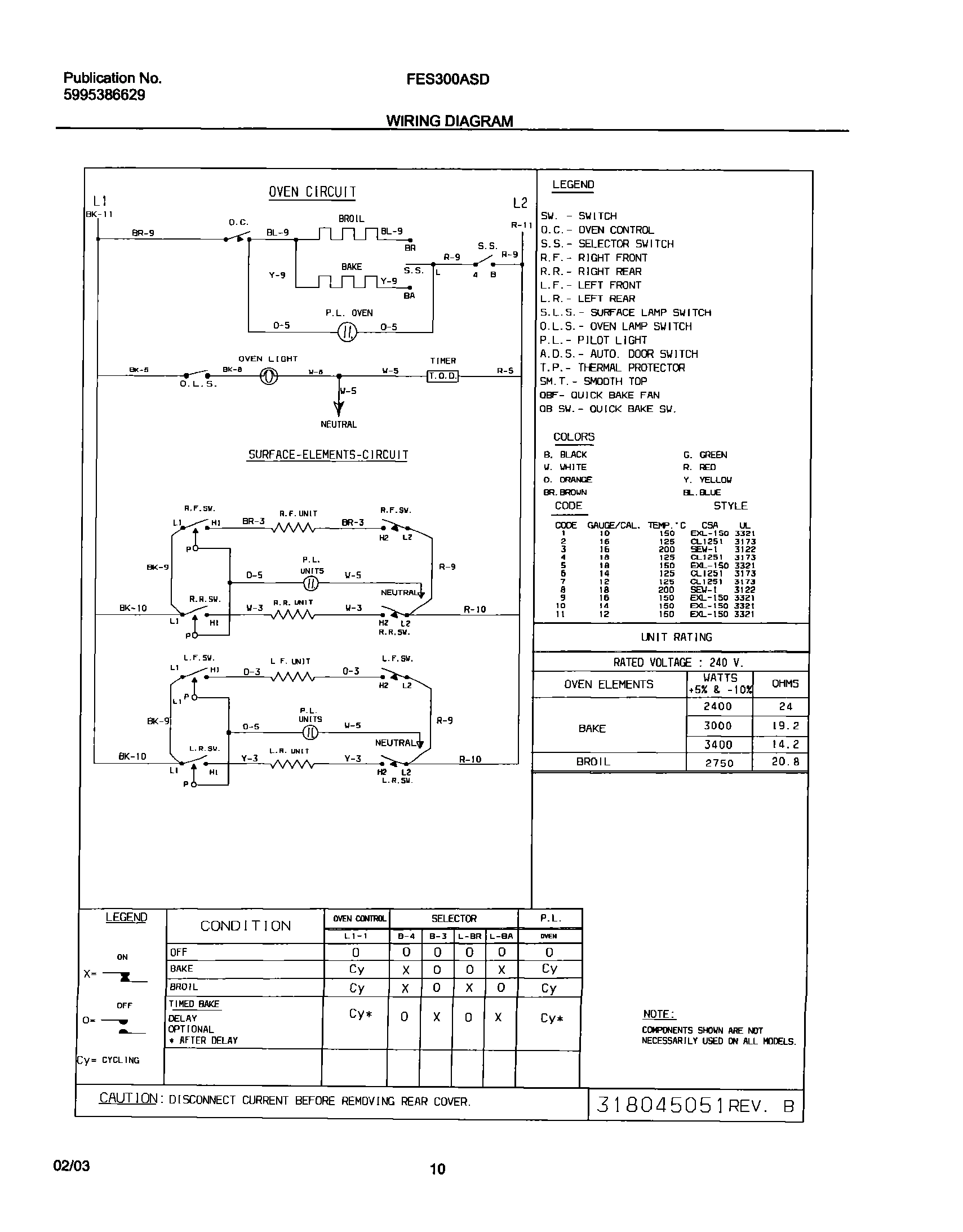 10 - WIRING DIAGRAM