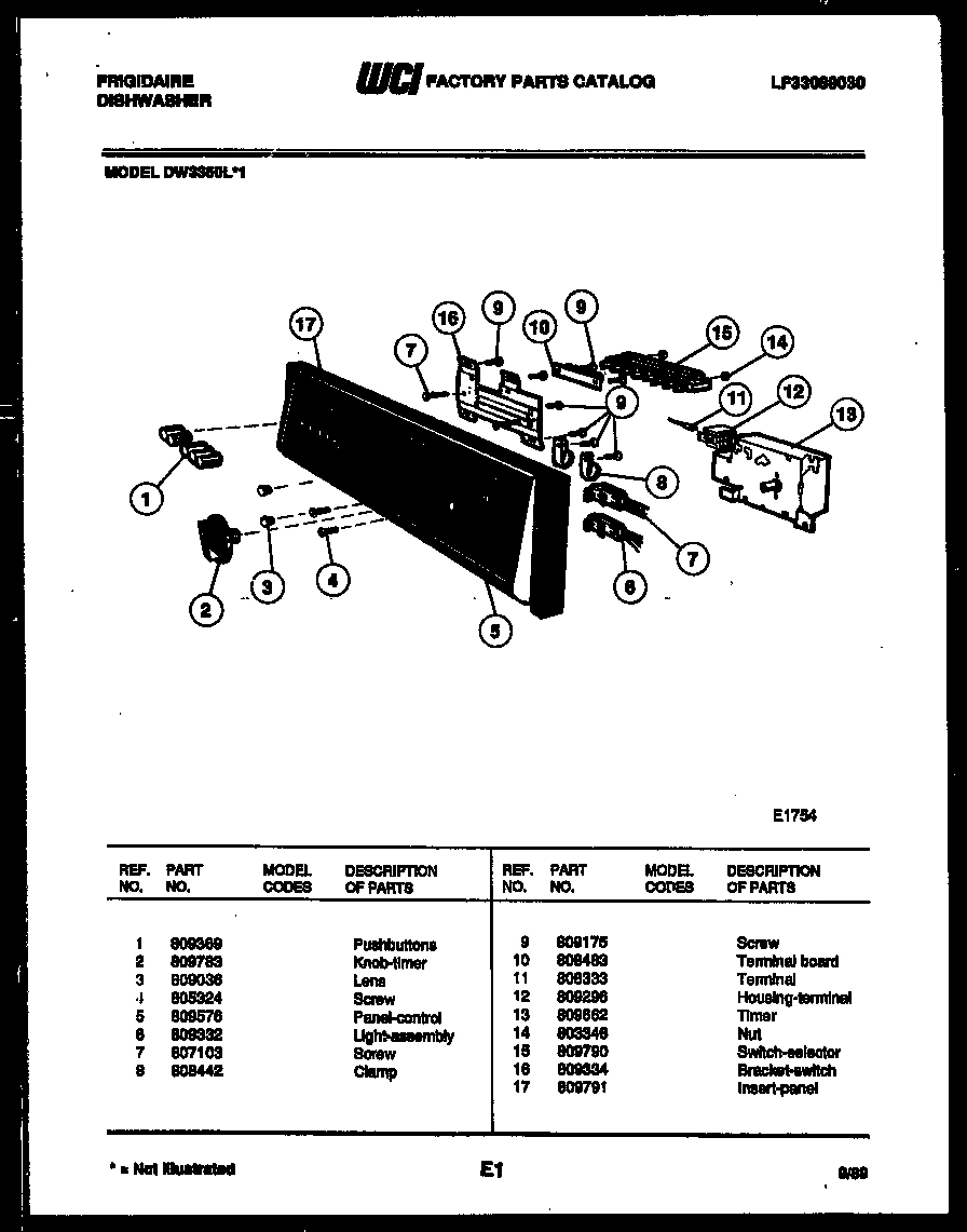 03 - CONSOLE AND CONTROL PARTS