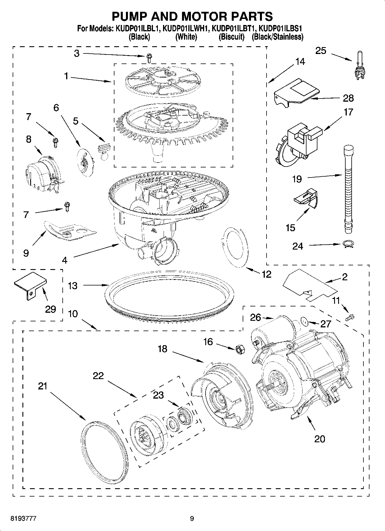 08 - PUMP AND MOTOR PARTS