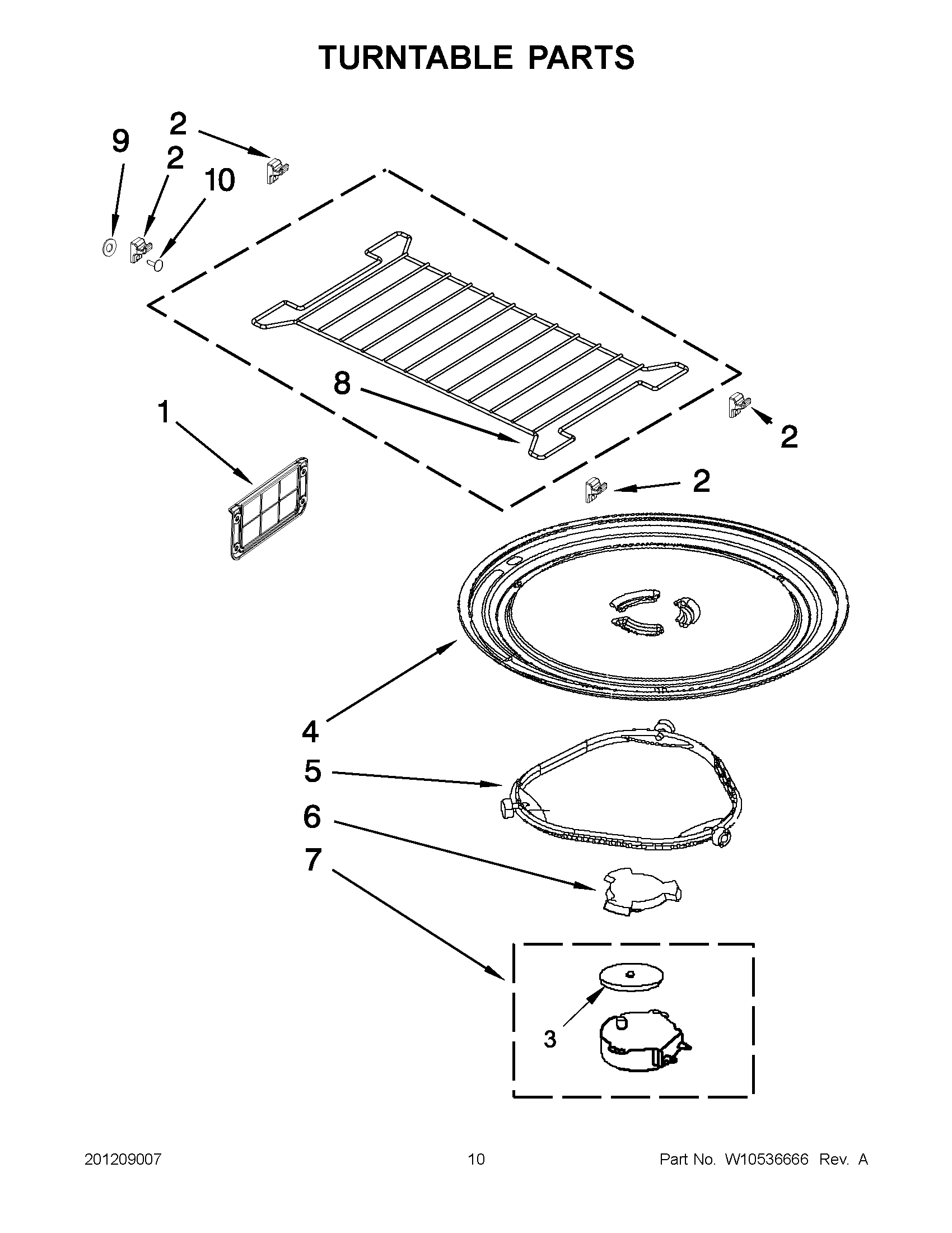 05 - TURNTABLE PARTS