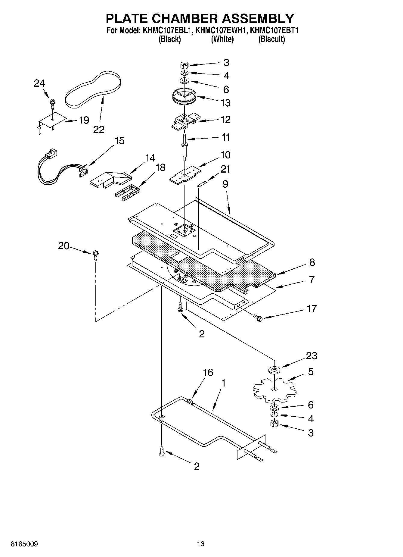 10 - PLATE CHAMBER ASSEMBLY