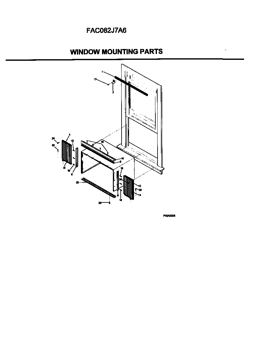 06 - WINDOW MOUNTING PARTS