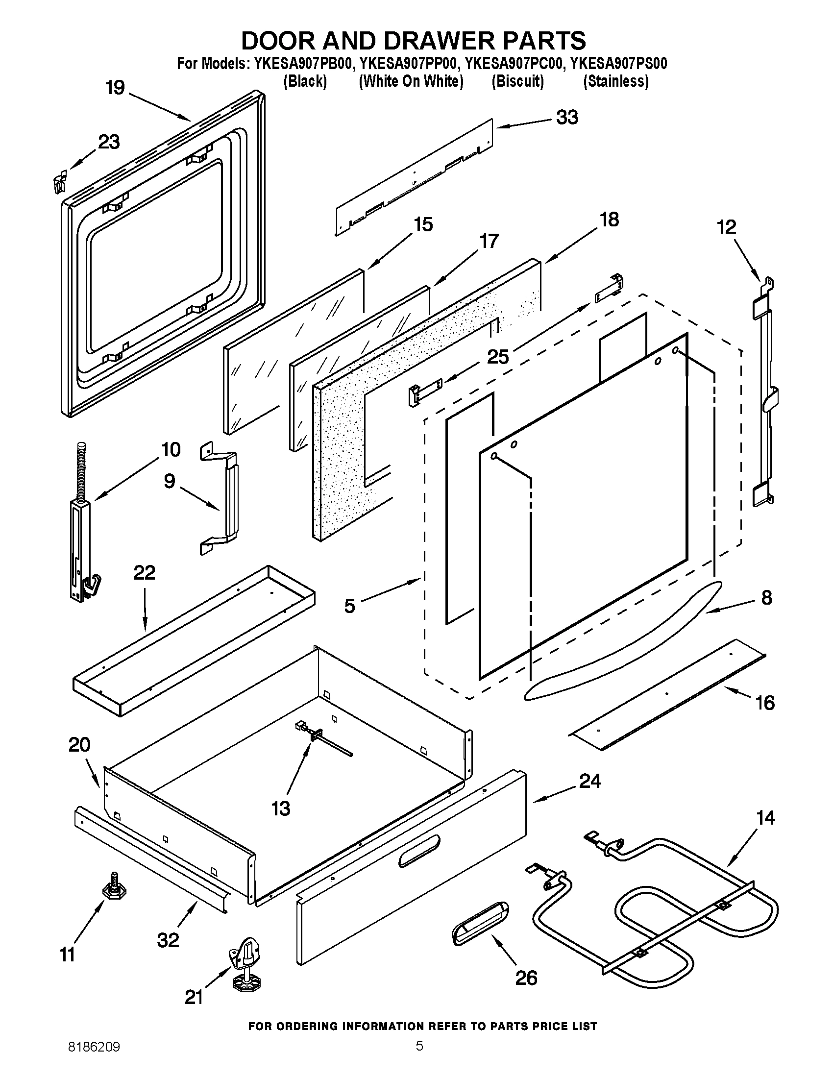 04 - DOOR AND DRAWER PARTS