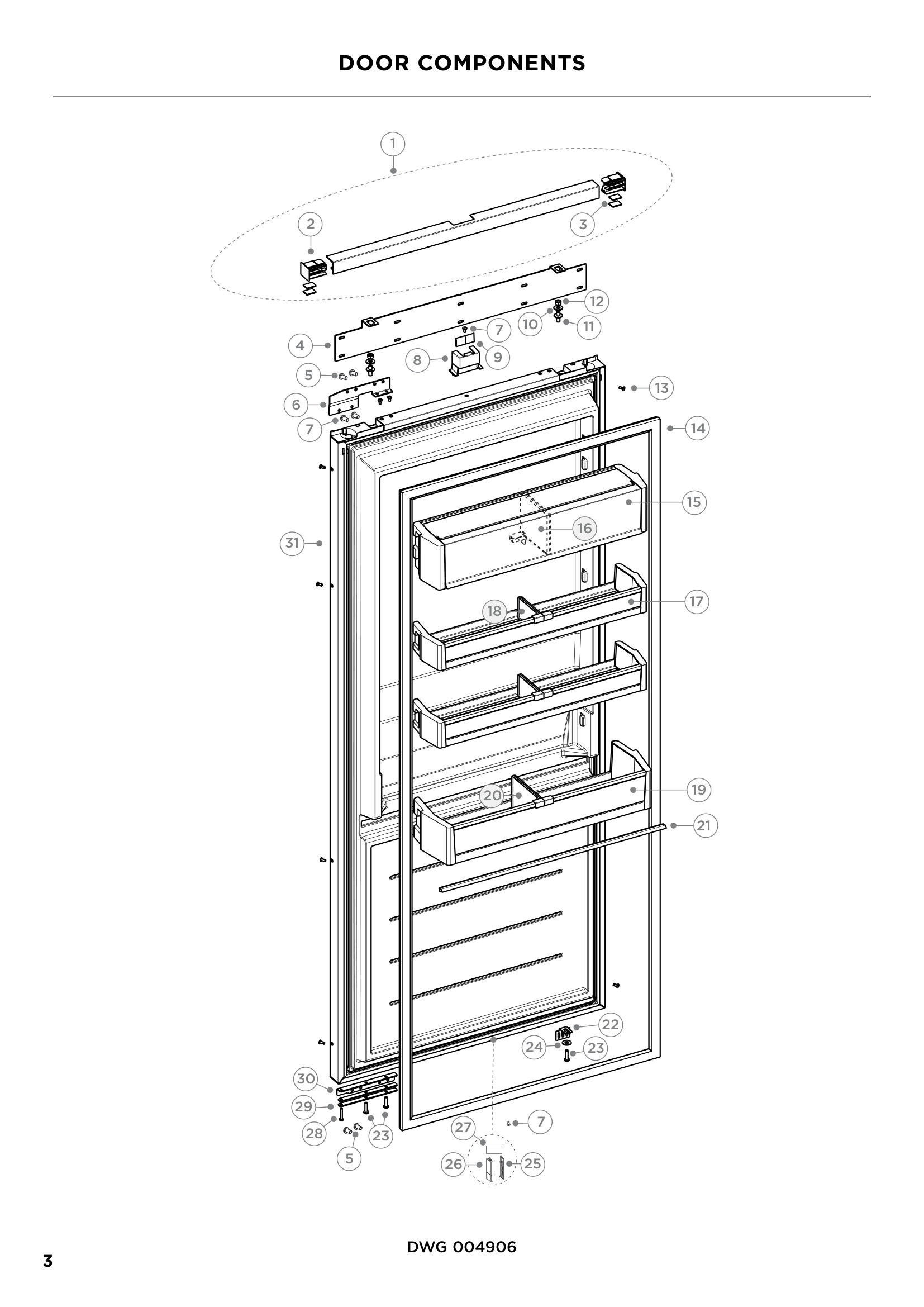 DOOR COMPONENTS