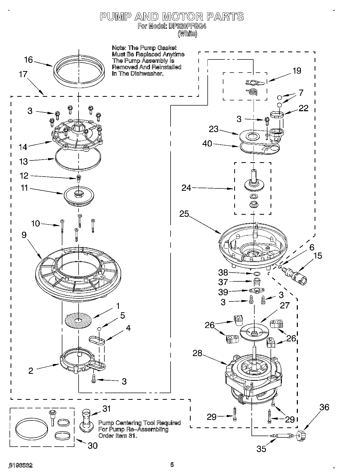 05 - PUMP AND MOTOR