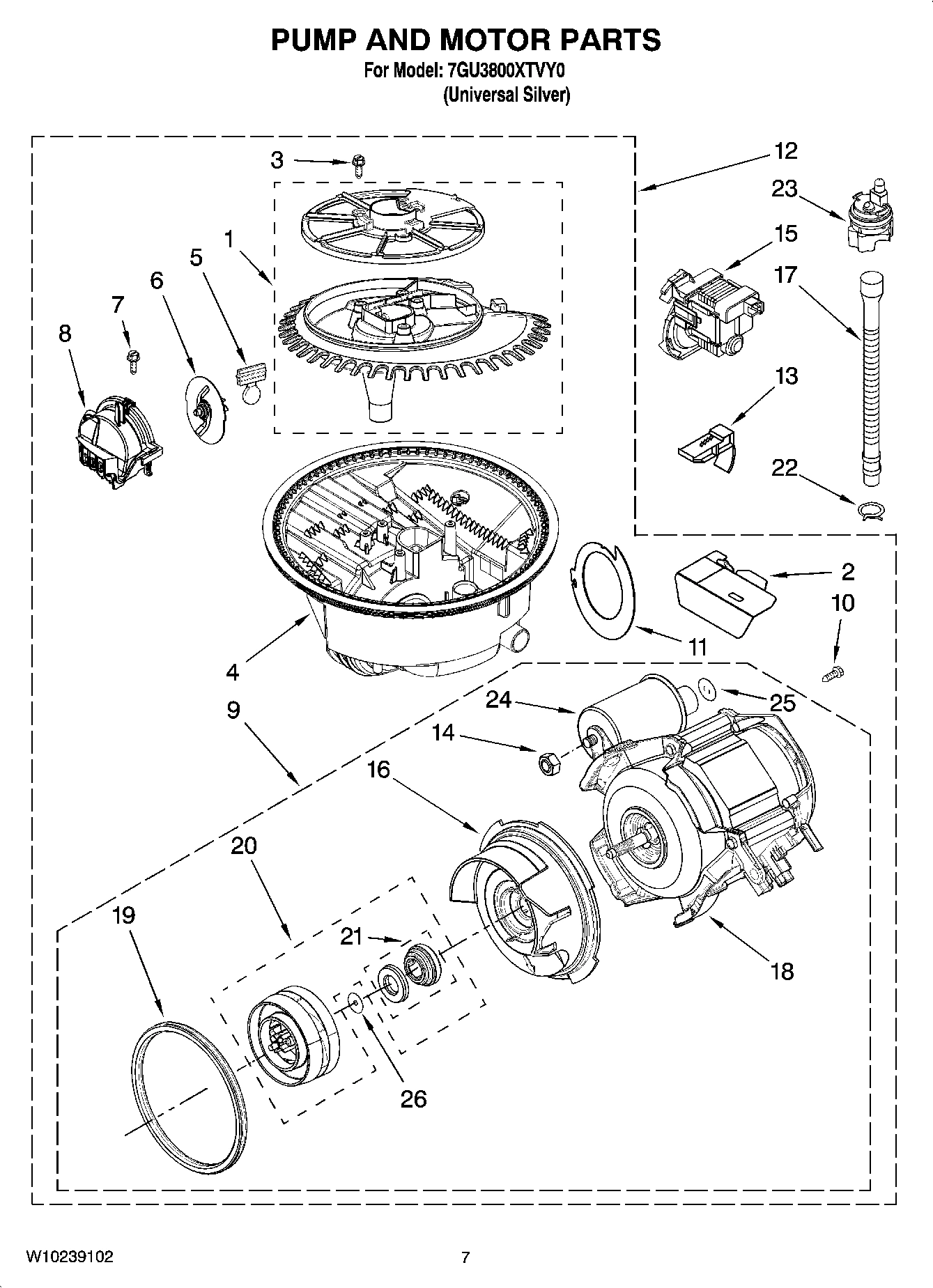 06 - PUMP AND MOTOR PARTS