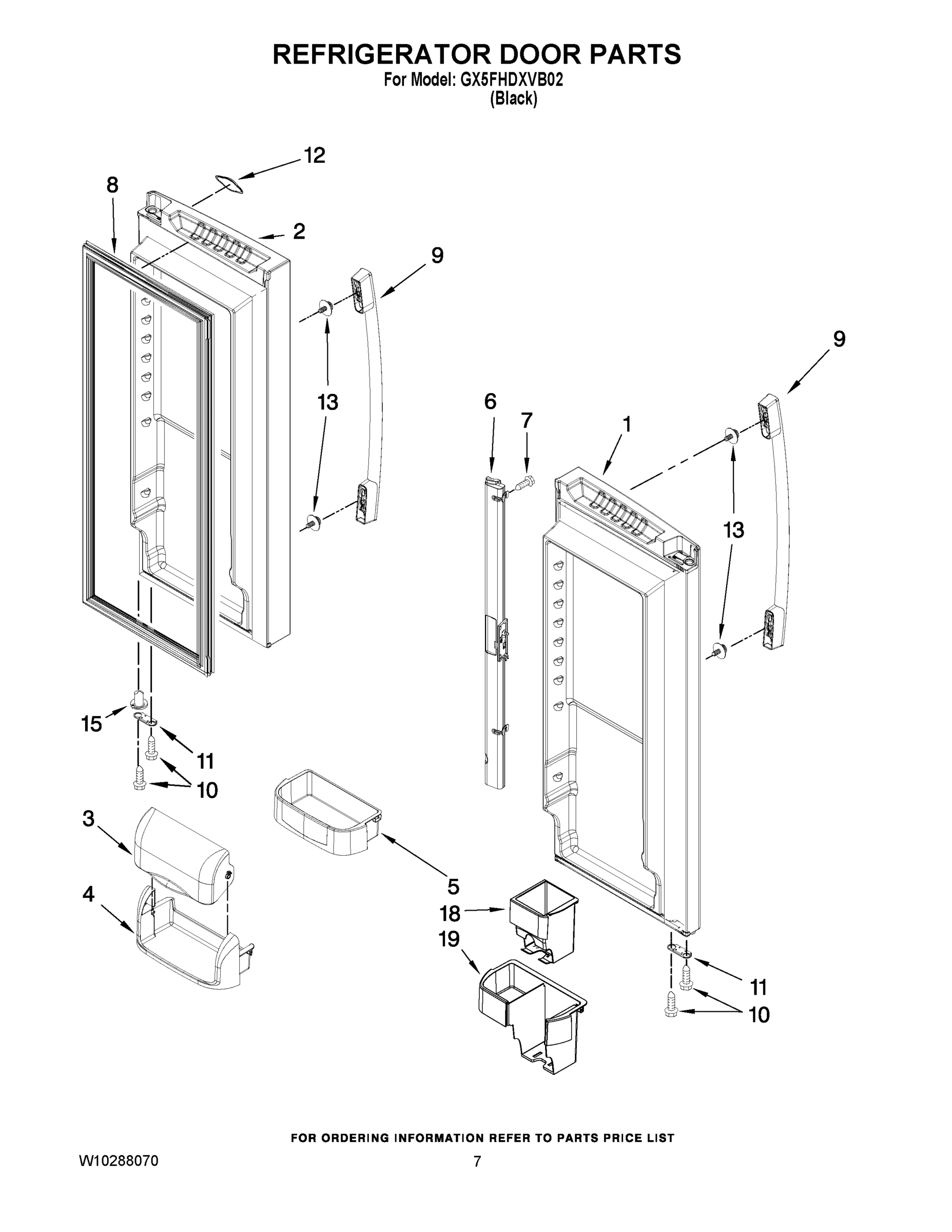 05 - REFRIGERATOR DOOR PARTS