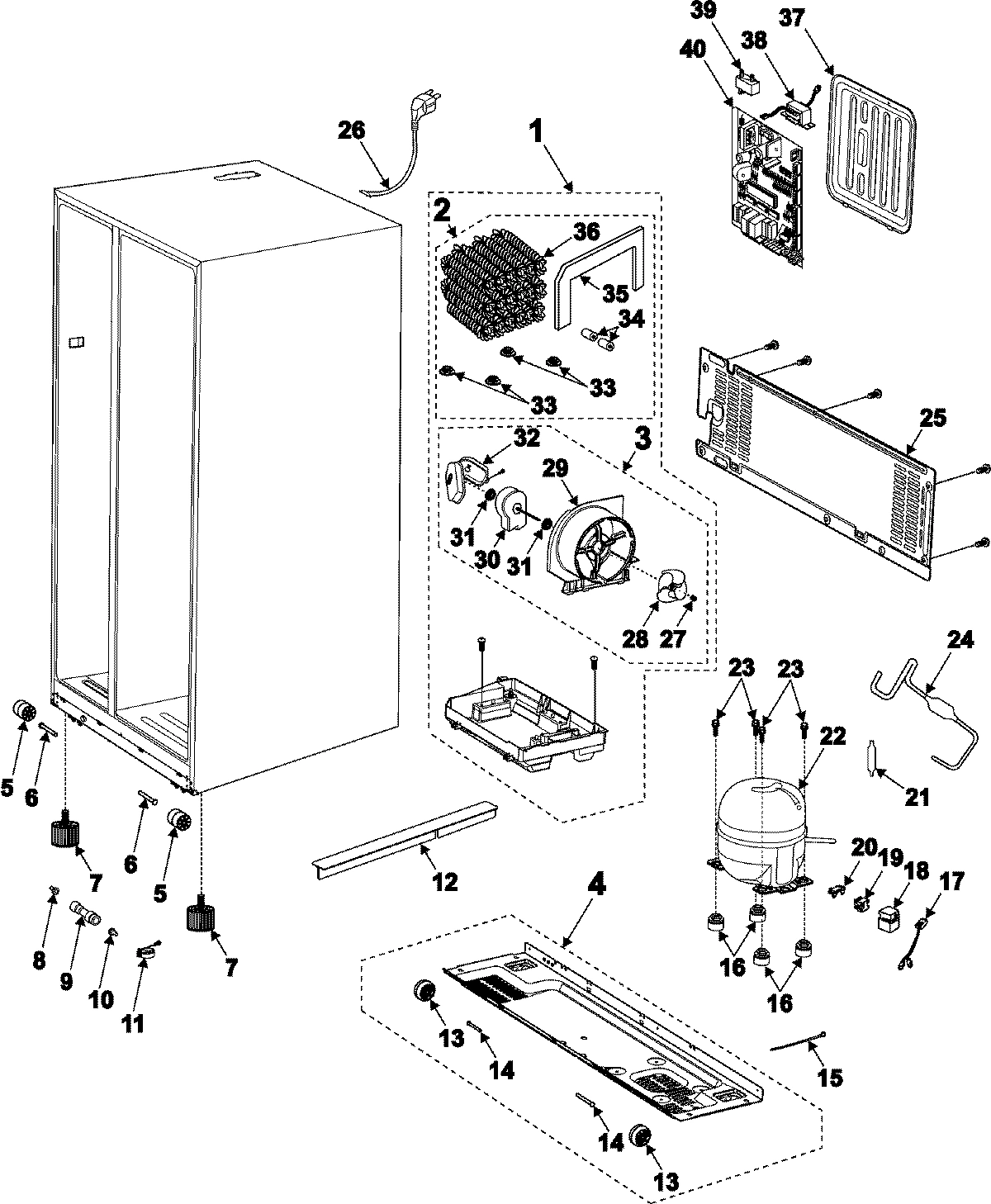 09 - MACHINE COMPARTMENT-COMPRESSOR