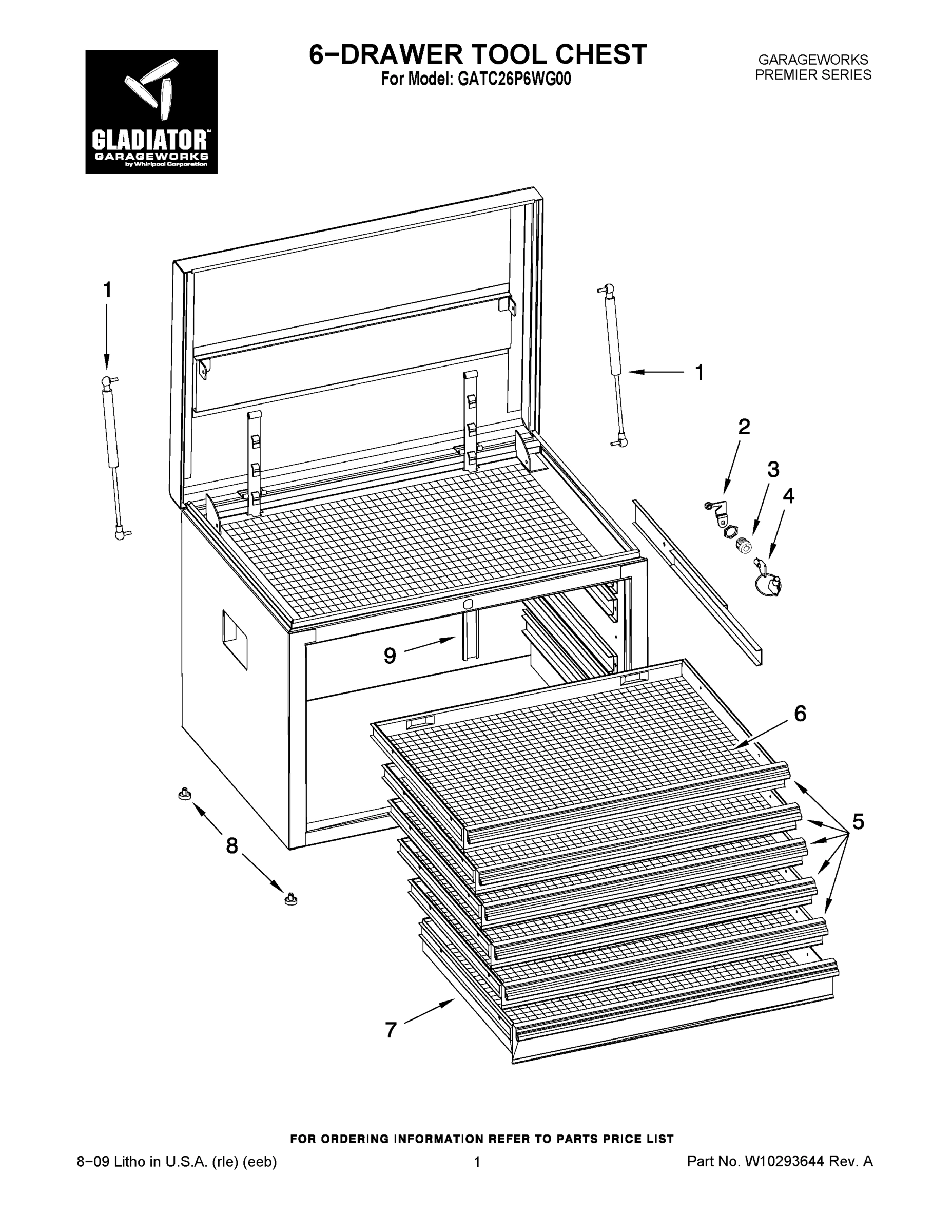 01 - 6-DRAWER TOOL CHEST