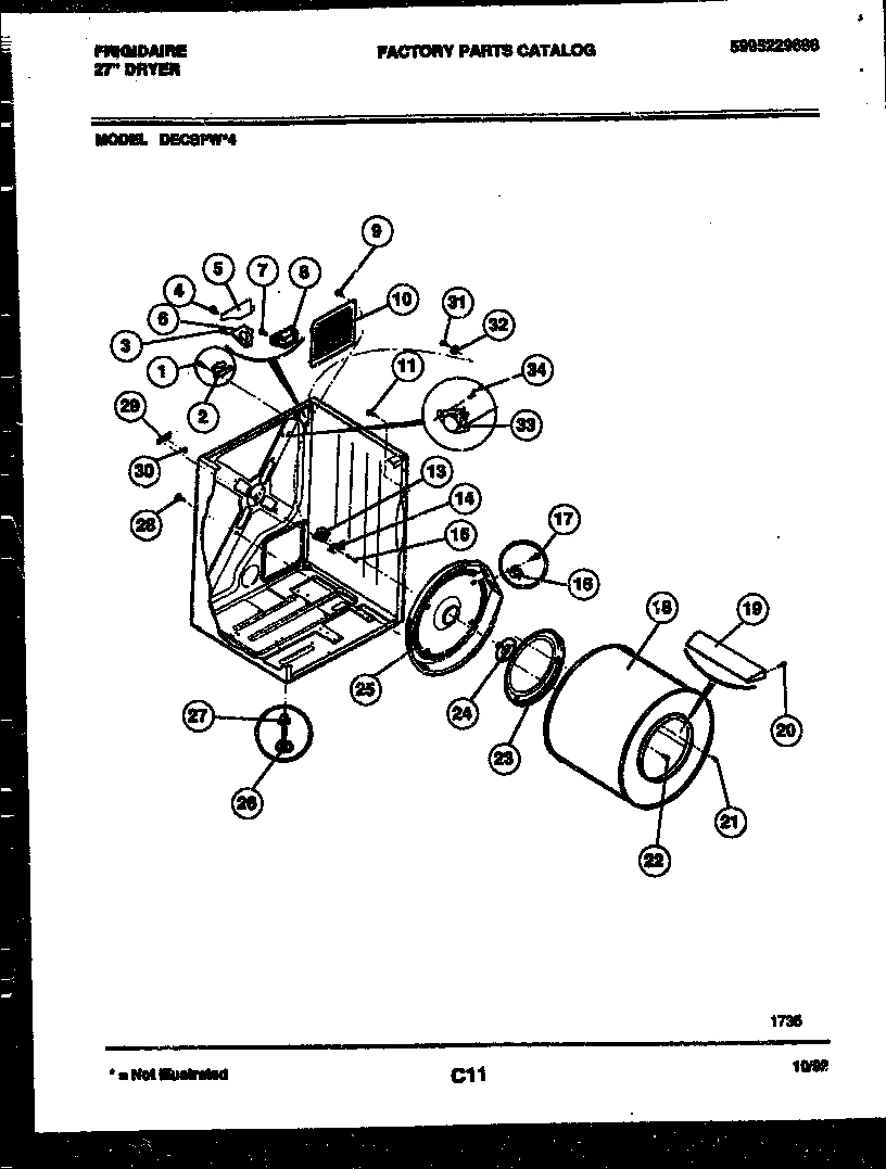 02 - CABINET AND COMPONENT PARTS