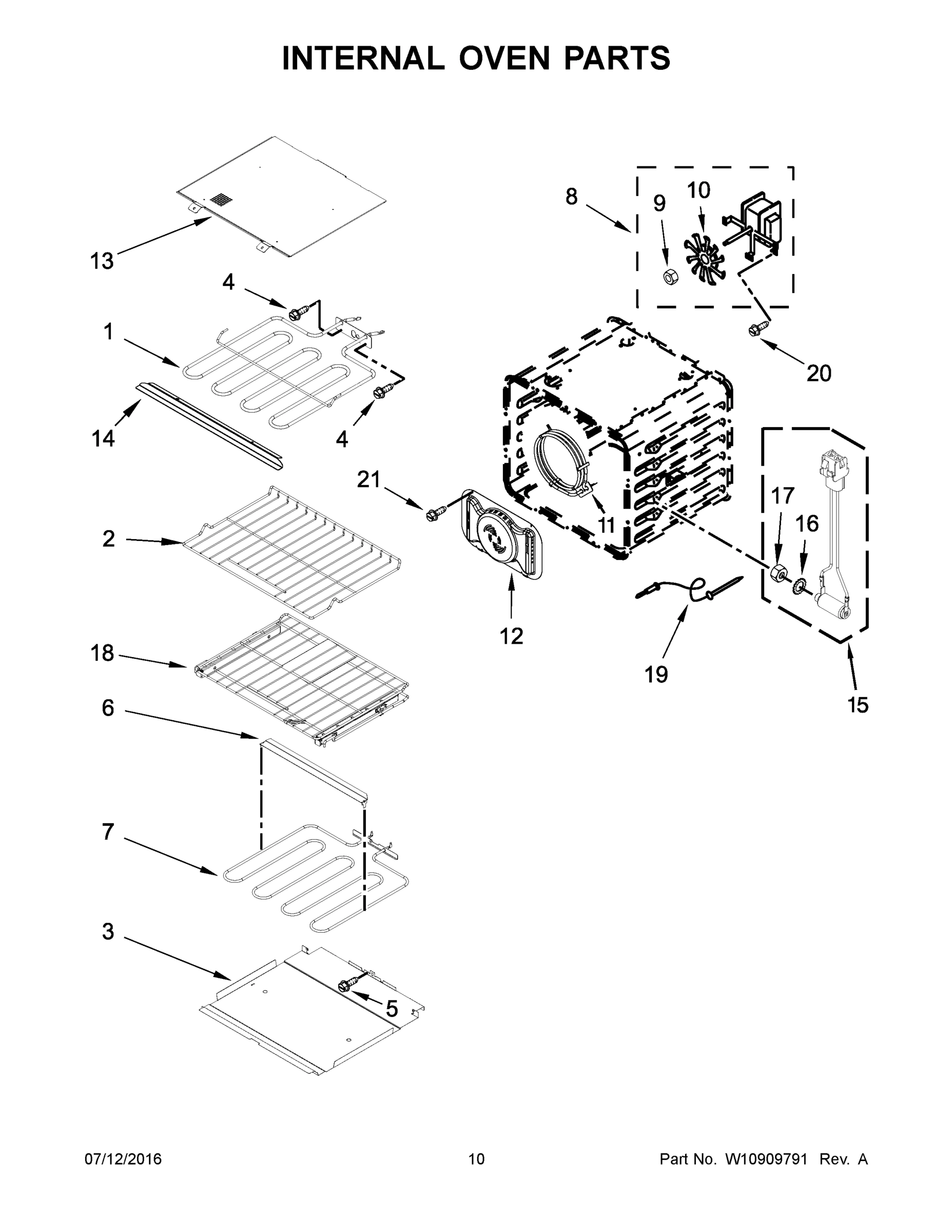 06 - INTERNAL OVEN PARTS