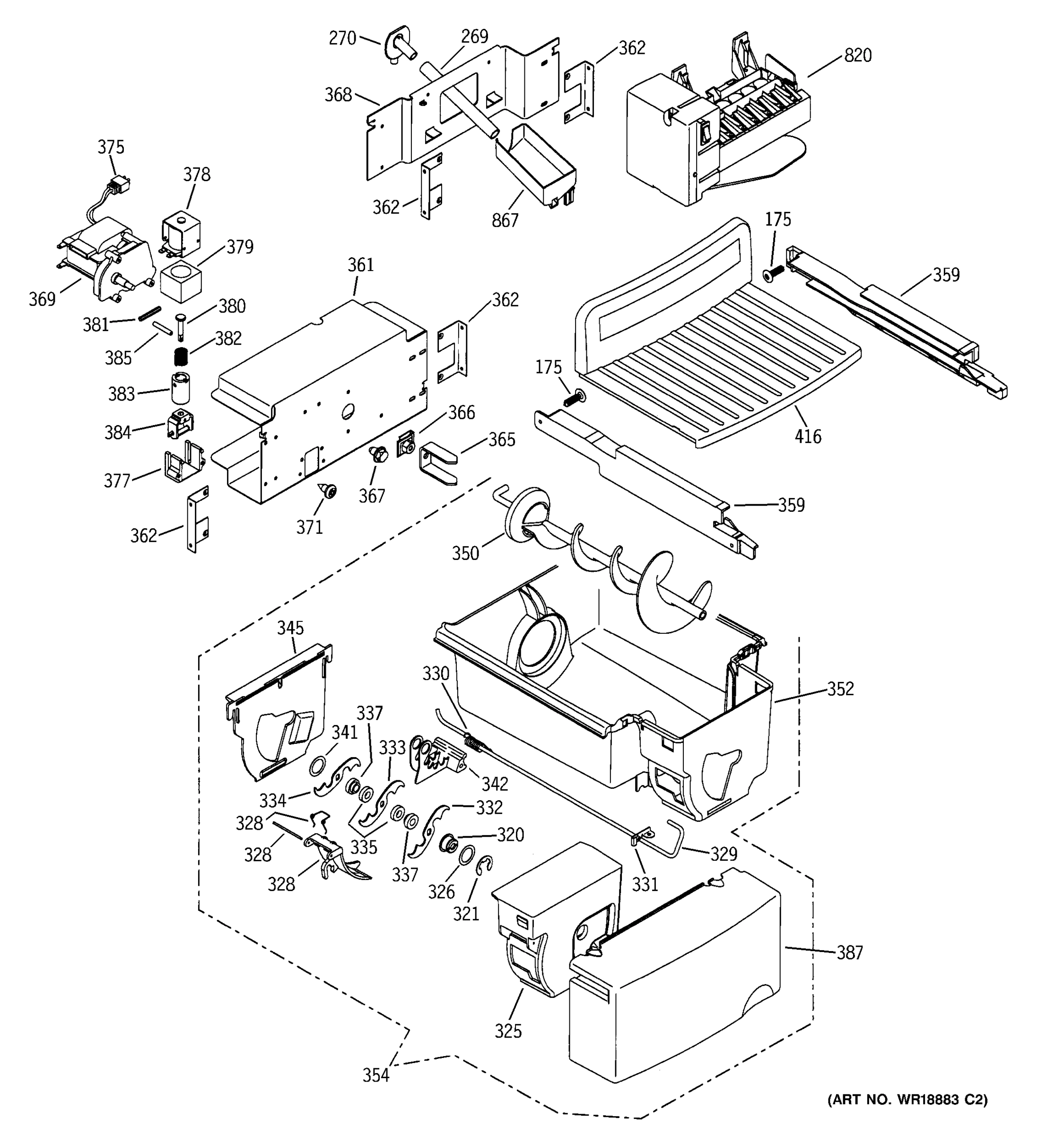 ICEMAKER & DISPENSER