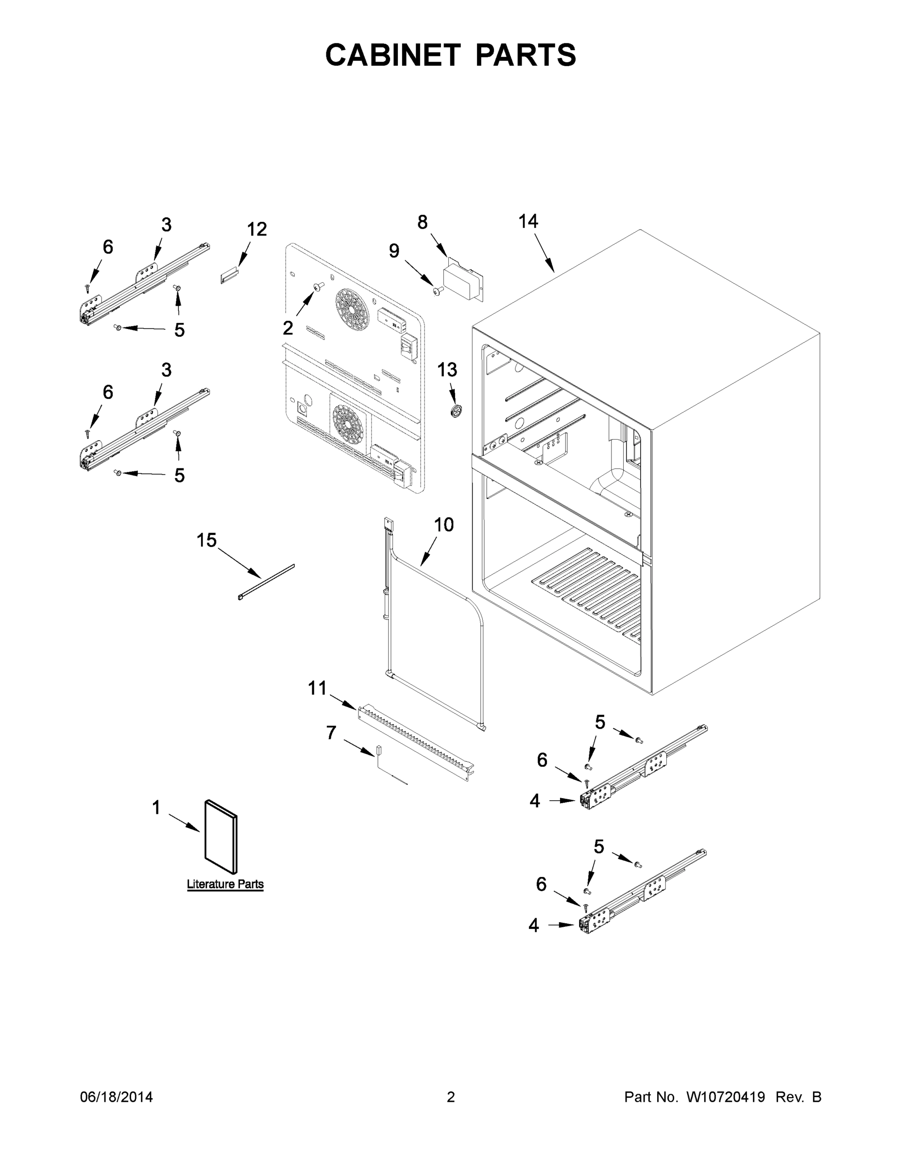 02 - CABINET PARTS