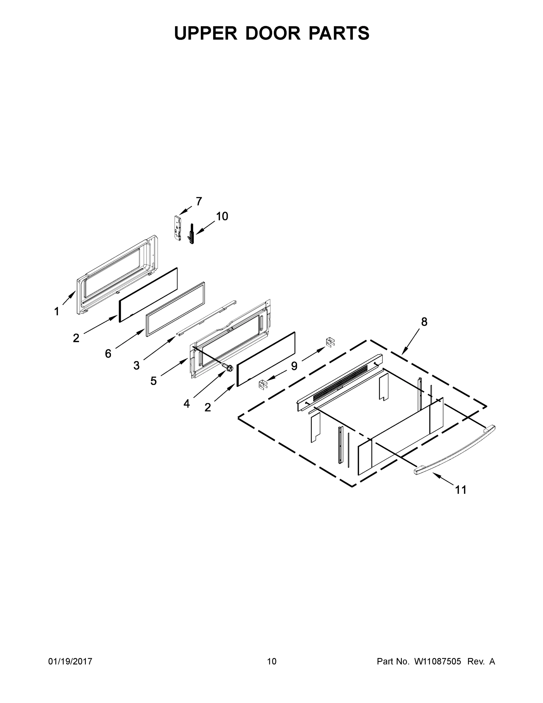 06 - UPPER DOOR PARTS
