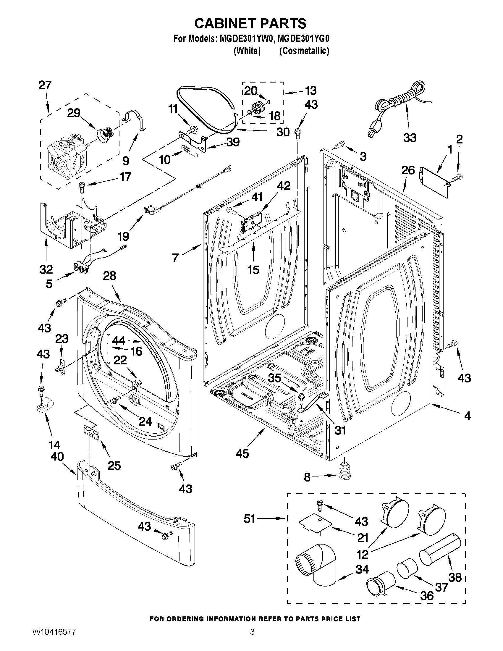 02 - CABINET PARTS