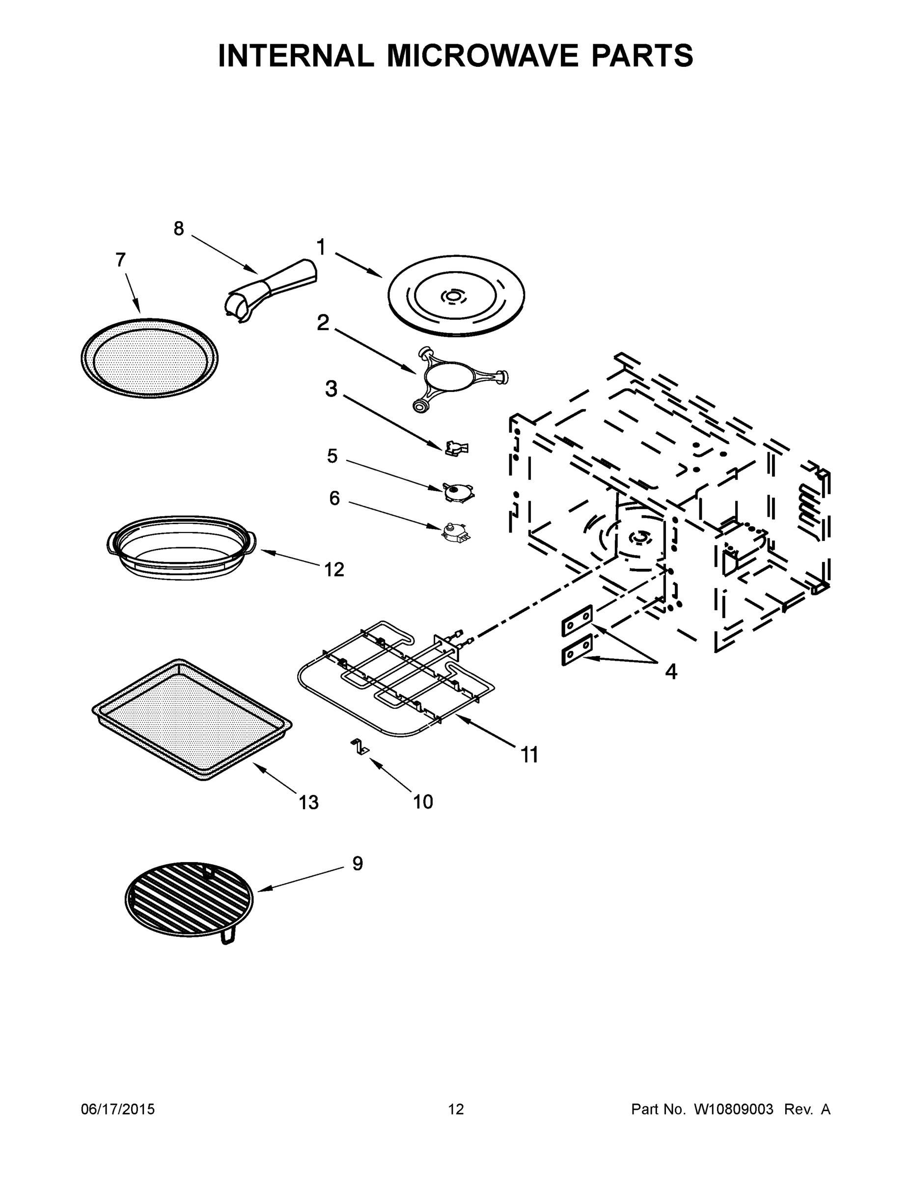 07 - INTERNAL MICROWAVE PARTS