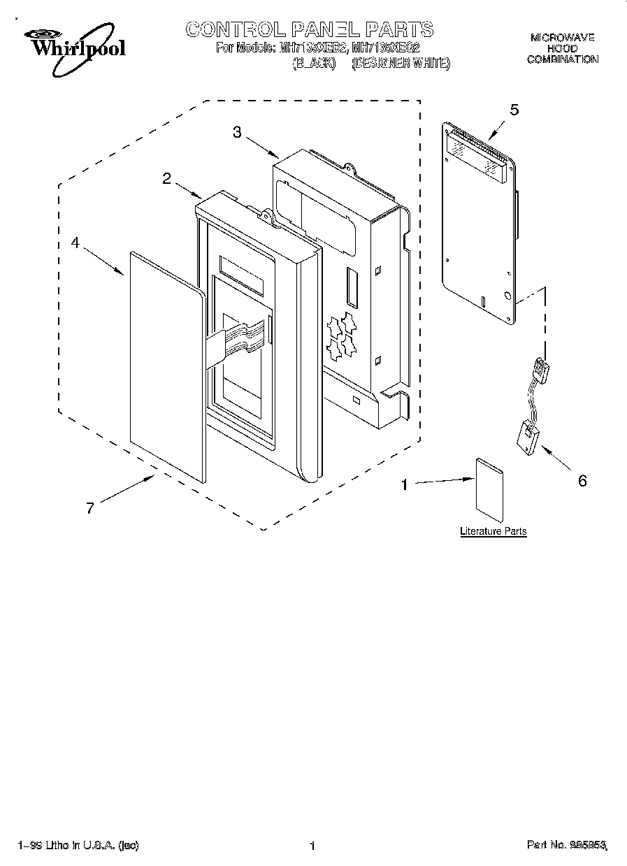 01 - CONTROL PANEL, LITERATURE