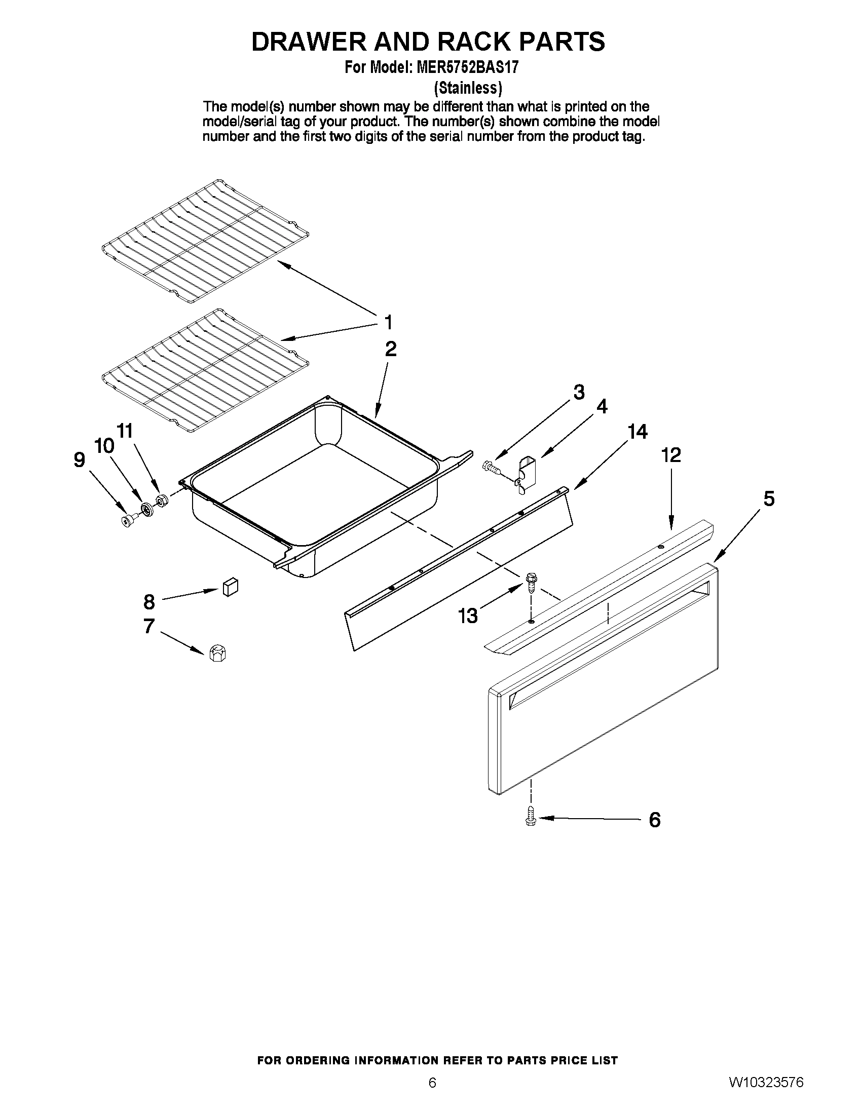 05 - DRAWER AND RACK PARTS