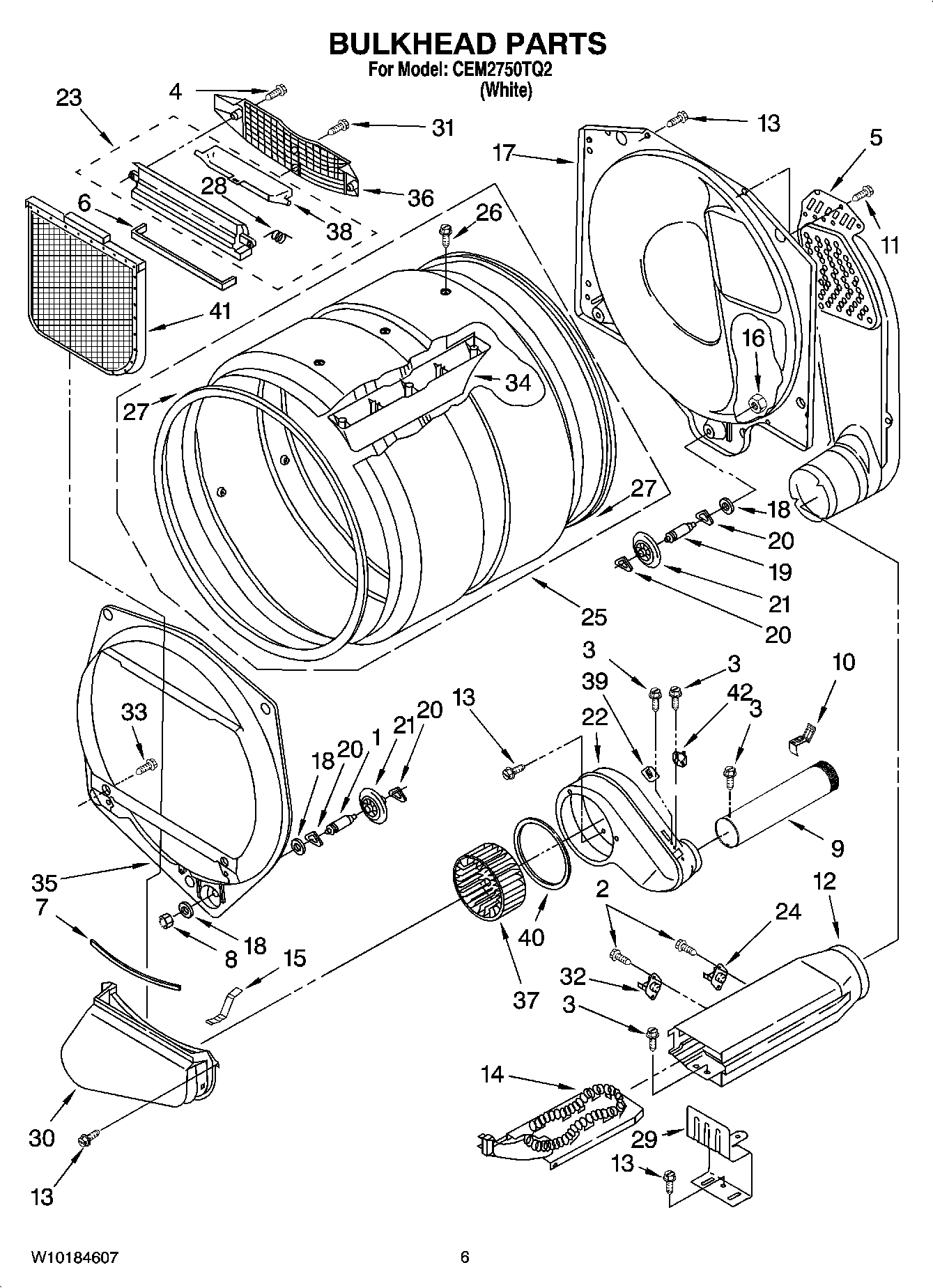 03 - BULKHEAD PARTS, OPTIONAL PARTS (NOT INCLUDED)
