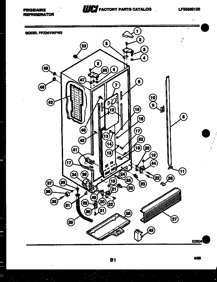 04 - CABINET PARTS