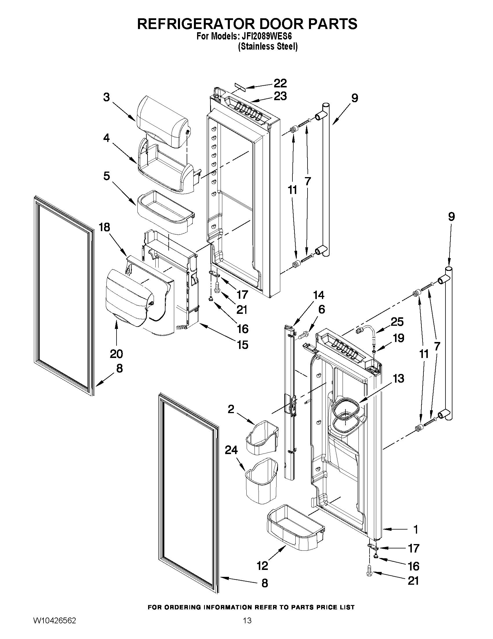 07 - REFRIGERATOR DOOR PARTS