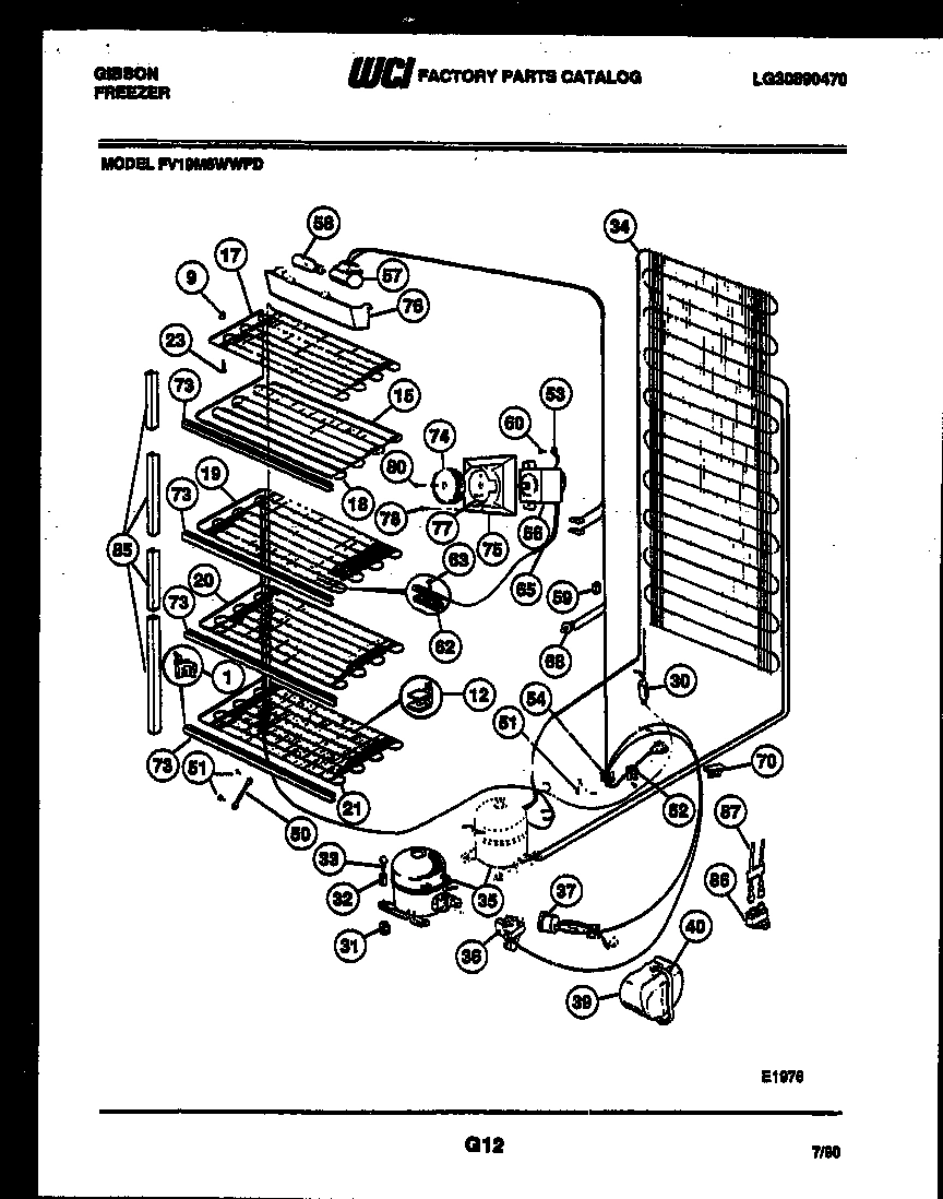 04 - SYSTEM AND AUTOMATIC DEFROST PARTS