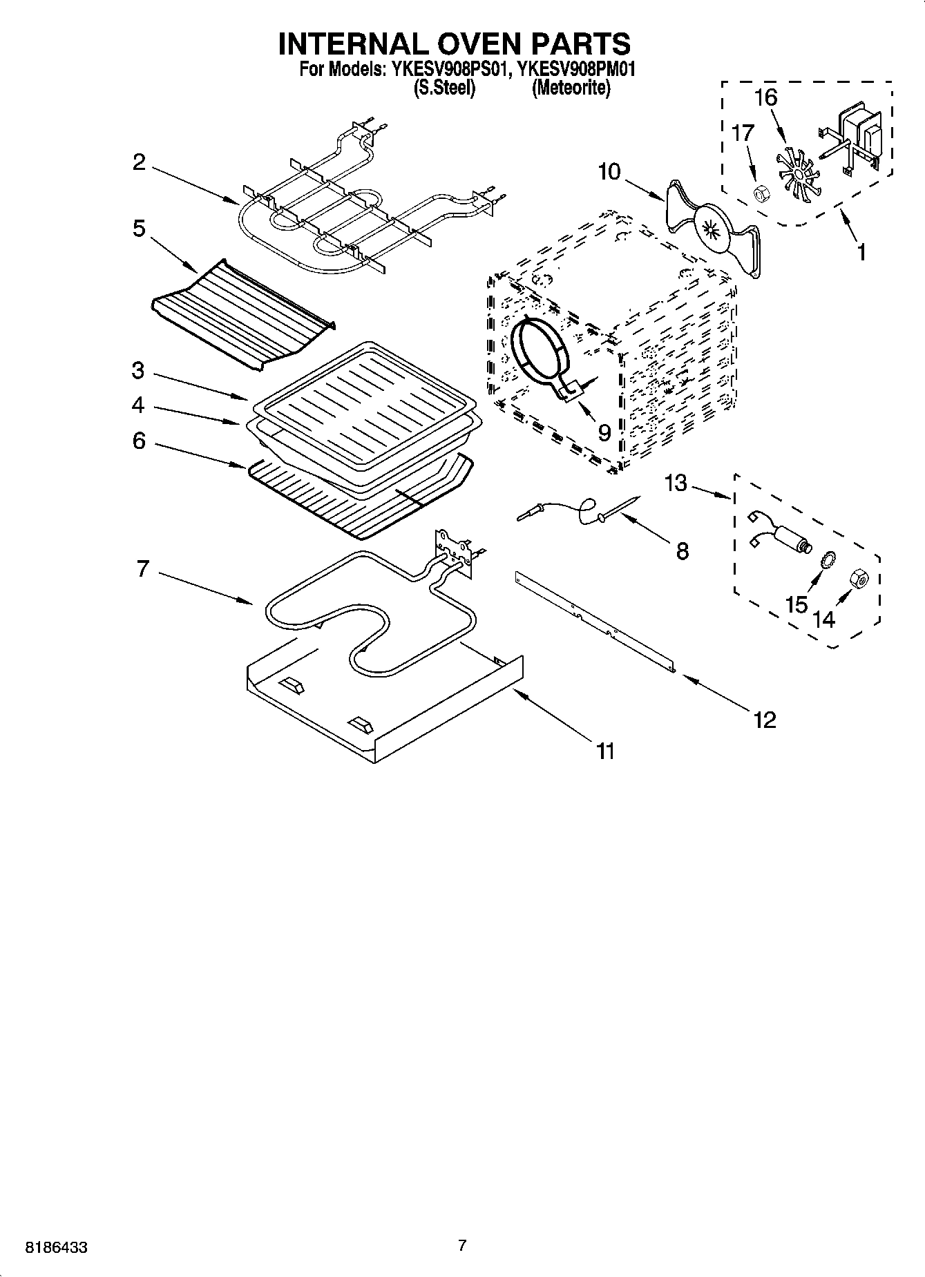 05 - INTERNAL OVEN PARTS