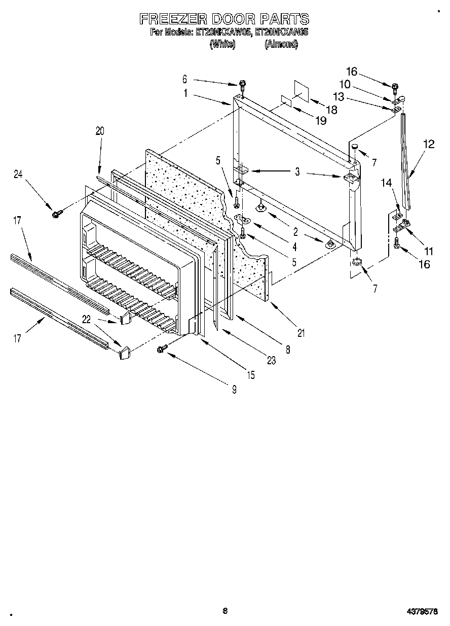 05 - FREEZER DOOR