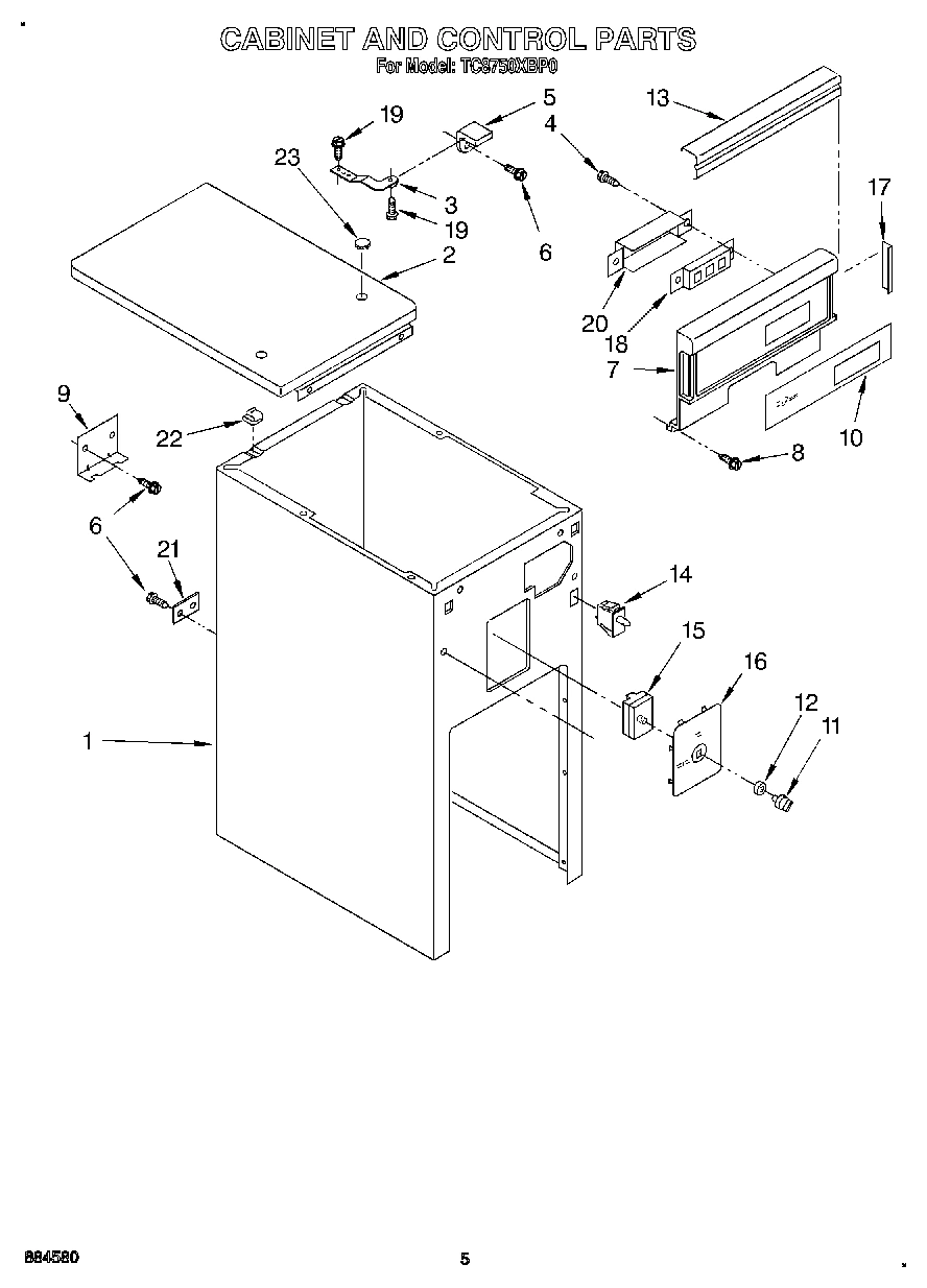 05 - CABINET AND CONTROL