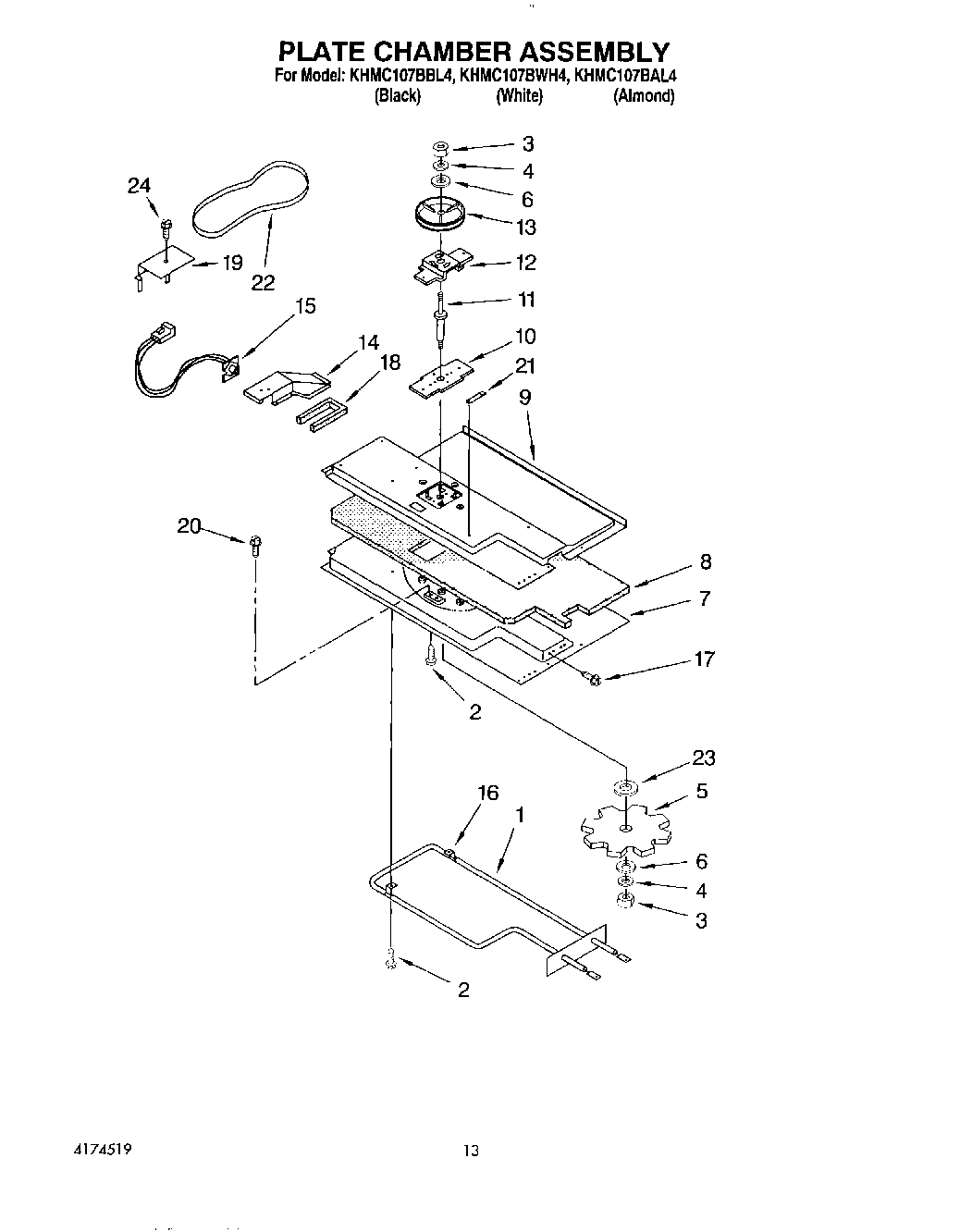 10 - PLATE CHAMBER ASSEMBLY