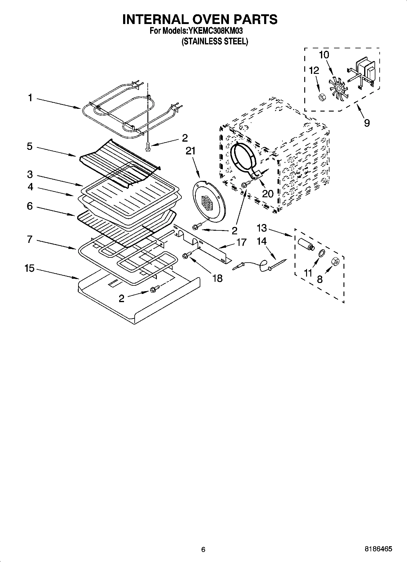 05 - INTERNAL OVEN PARTS