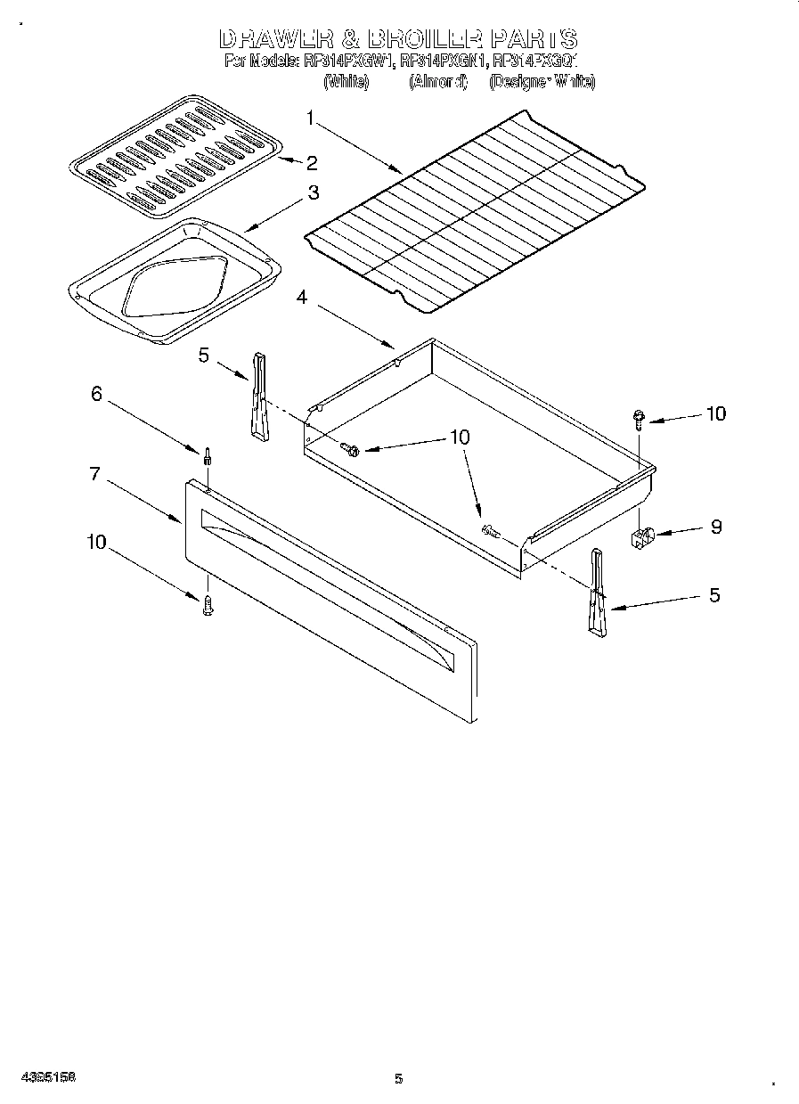 04 - DRAWER AND BROILER