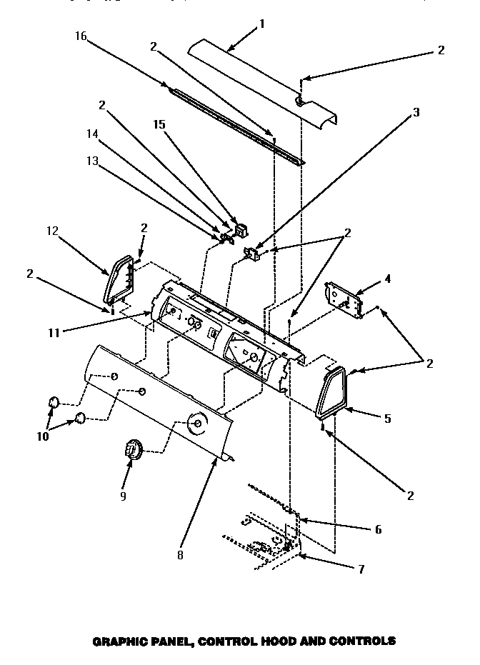 05 - GRAPHIC PANEL, CONTROL HOOD & CONTROLS