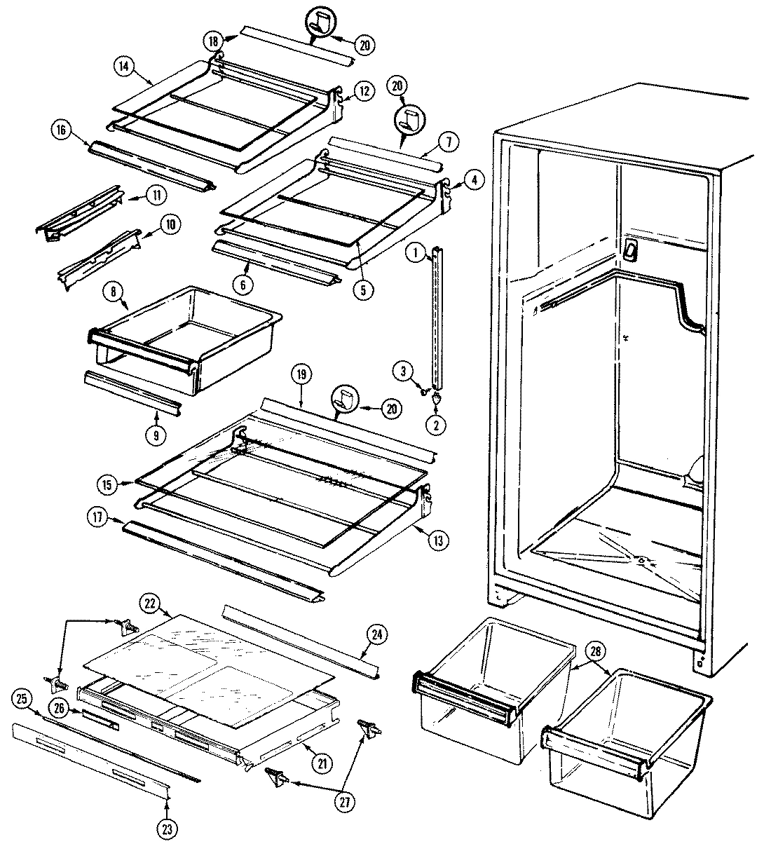 04 - SHELVES & ACCESSORIES