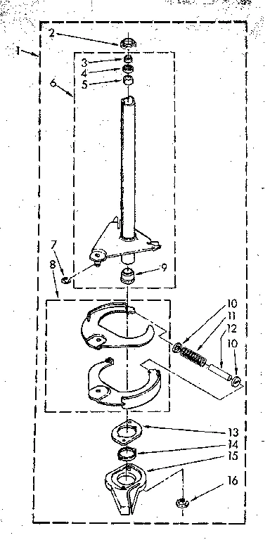 BRAKE AND DRIVE TUBE