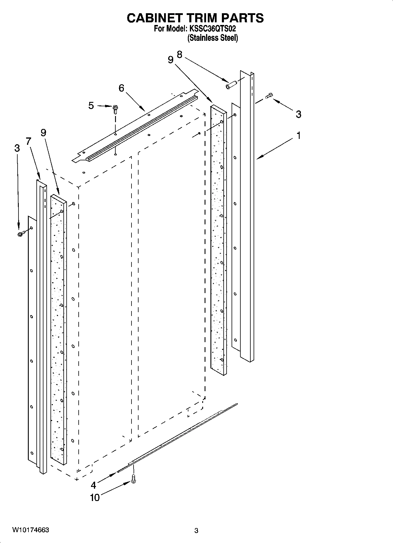 02 - CABINET TRIM PARTS
