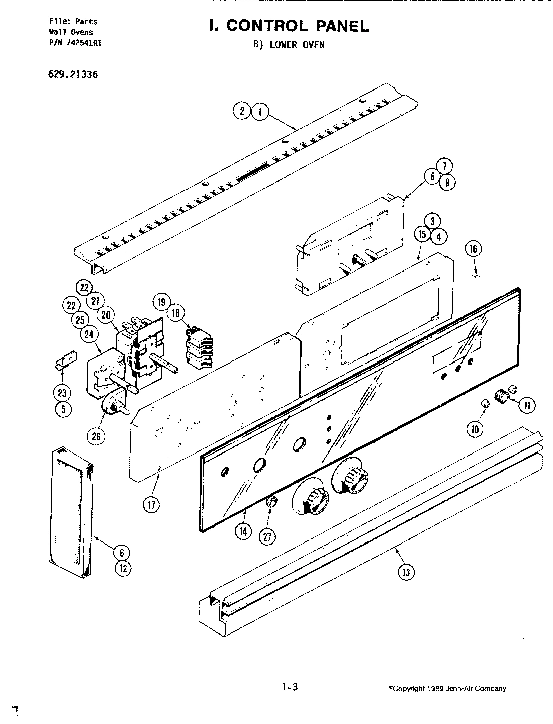 07 - CONTROL PANEL (LOWER)