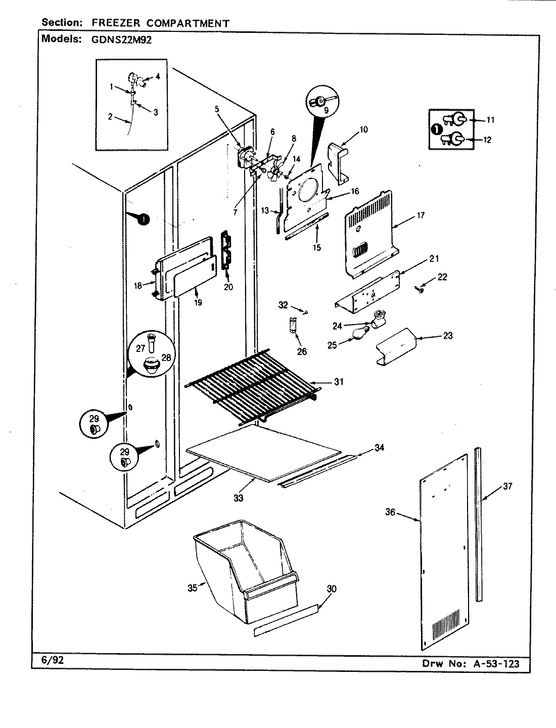 01 - FREEZER COMPARTMENT
