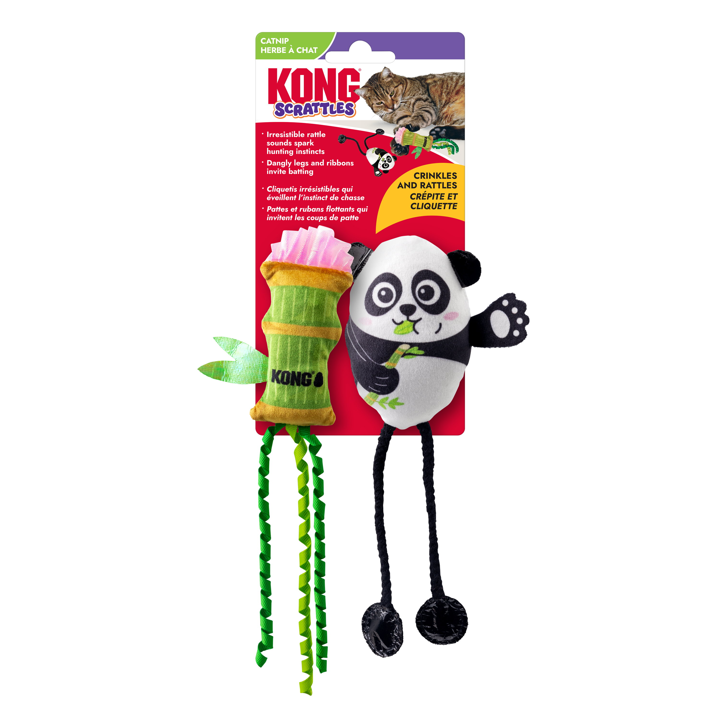 Scrattles Panda 2-pk onpack product image