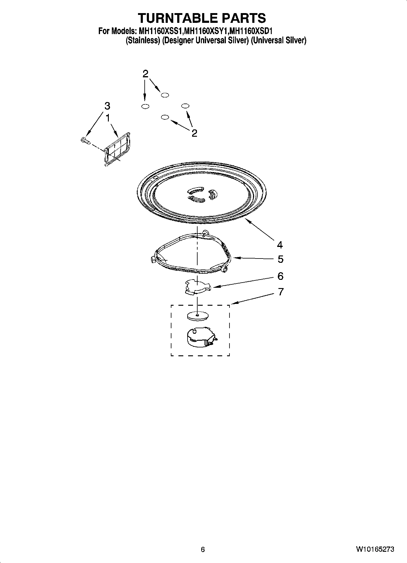 05 - TURNTABLE PARTS