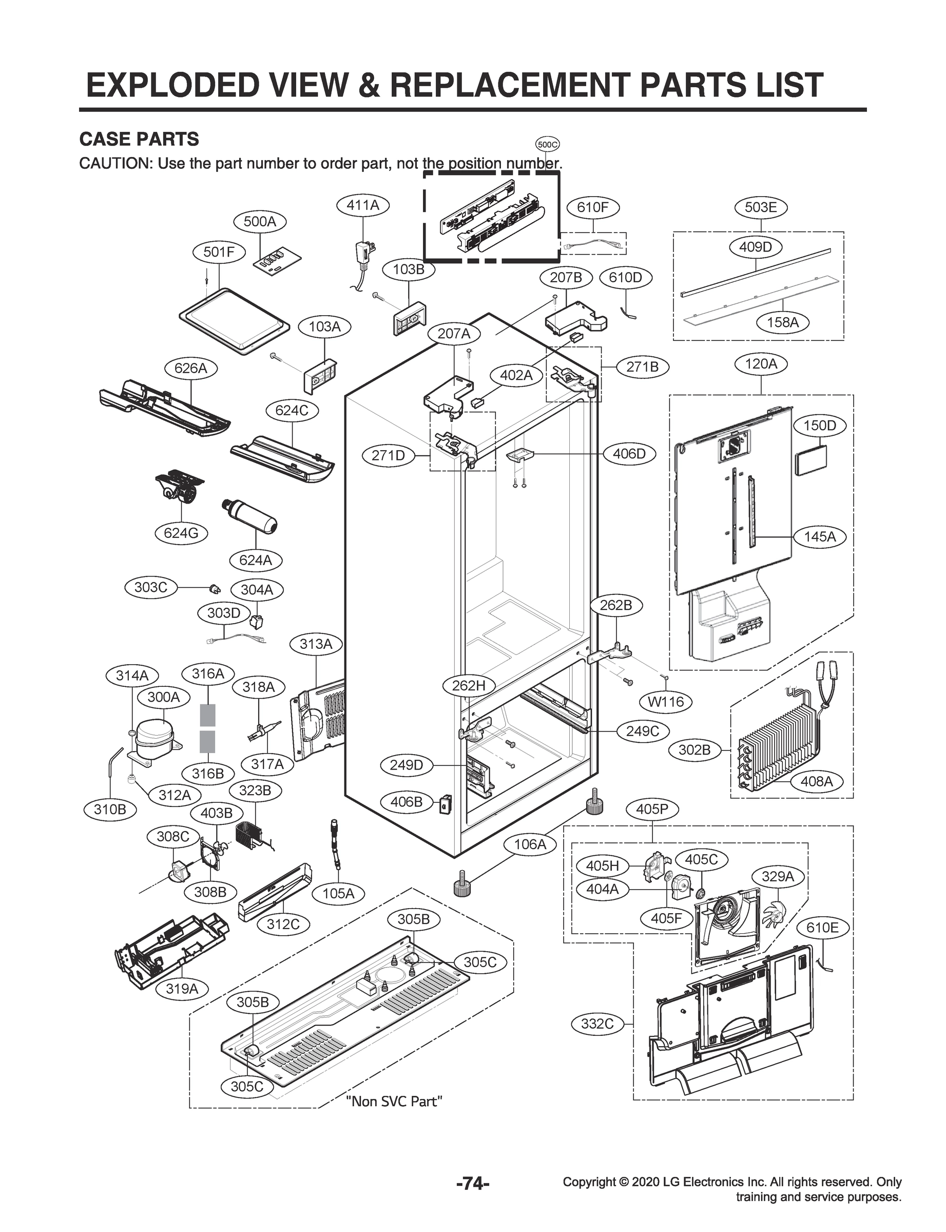 CASE PARTS