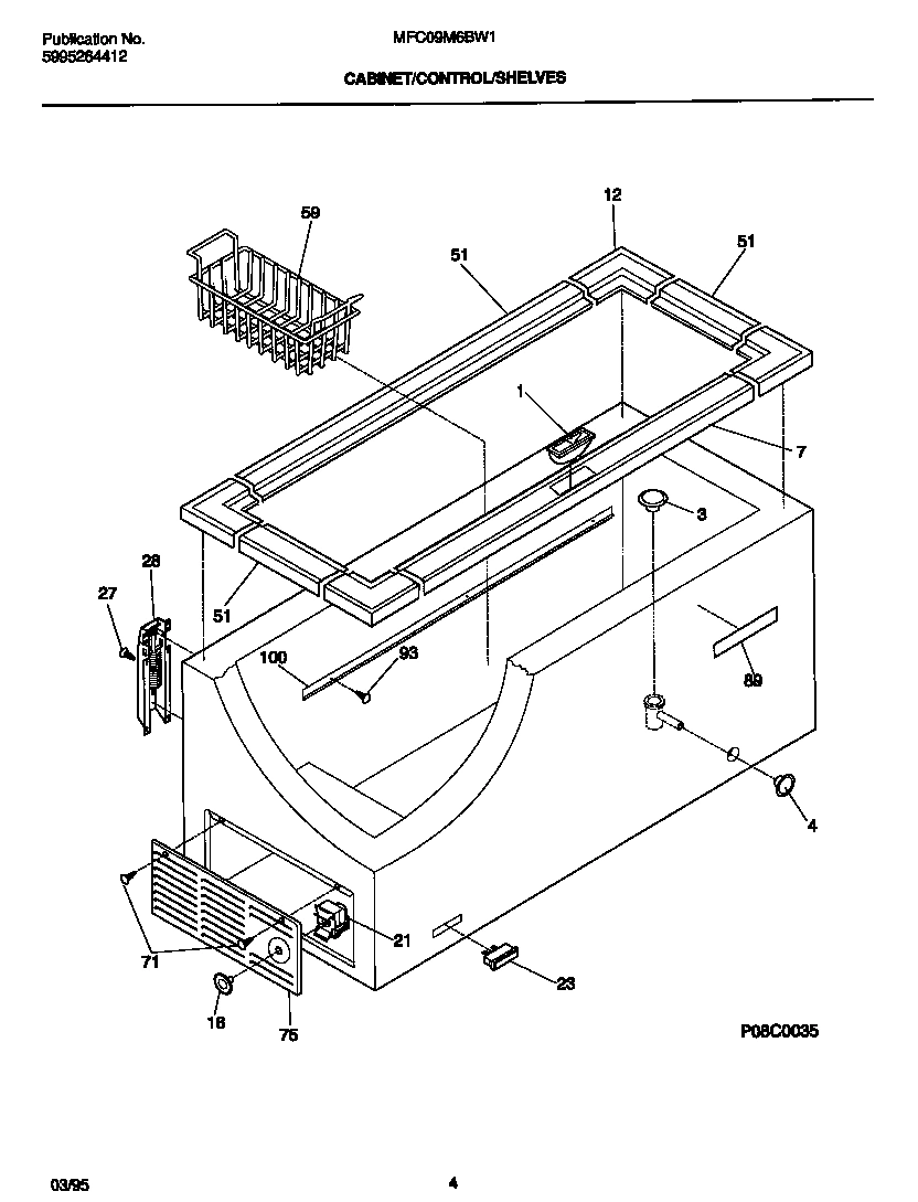 03 - CABINET/CONTROL/SHELVES
