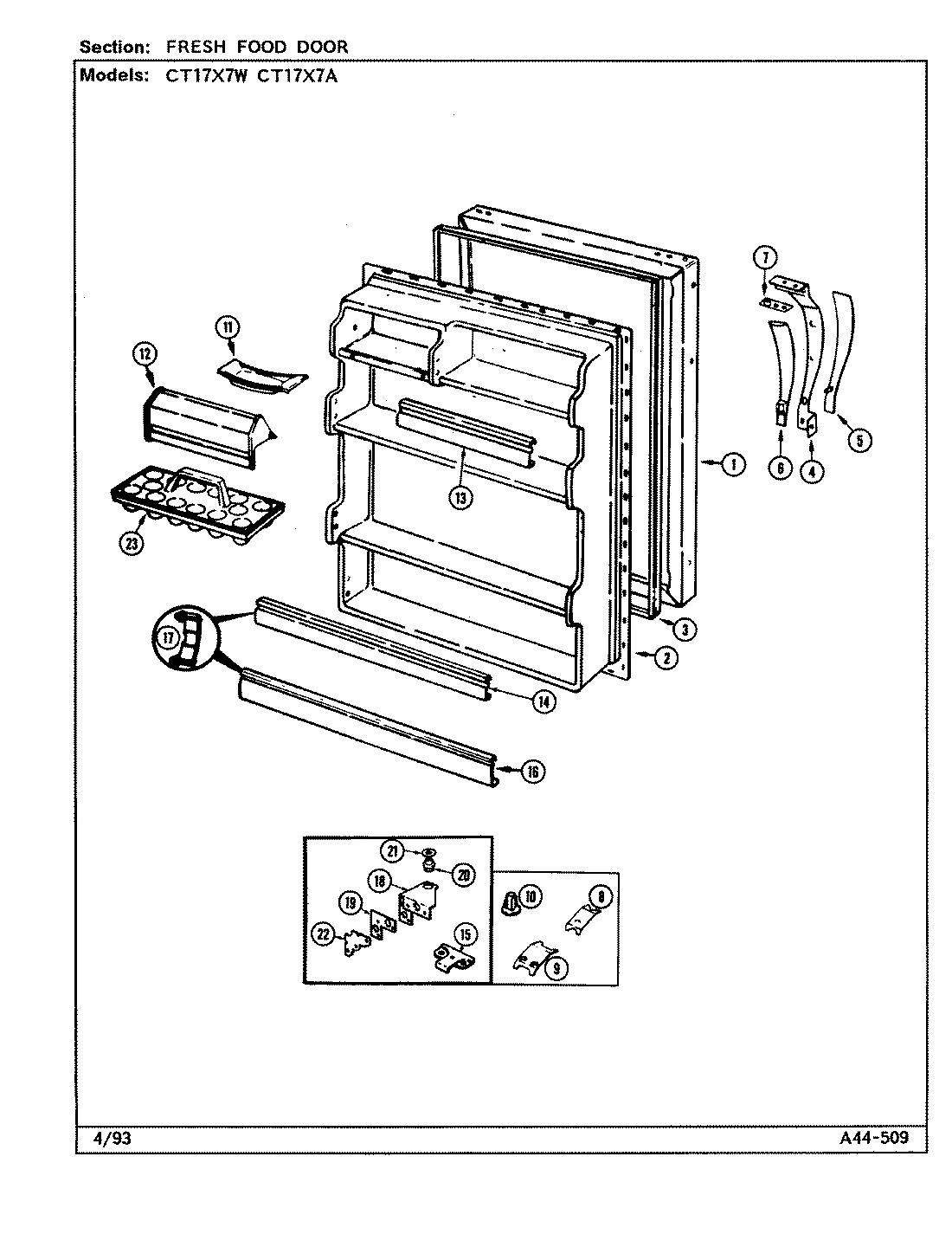 04 - FRESH FOOD DOOR