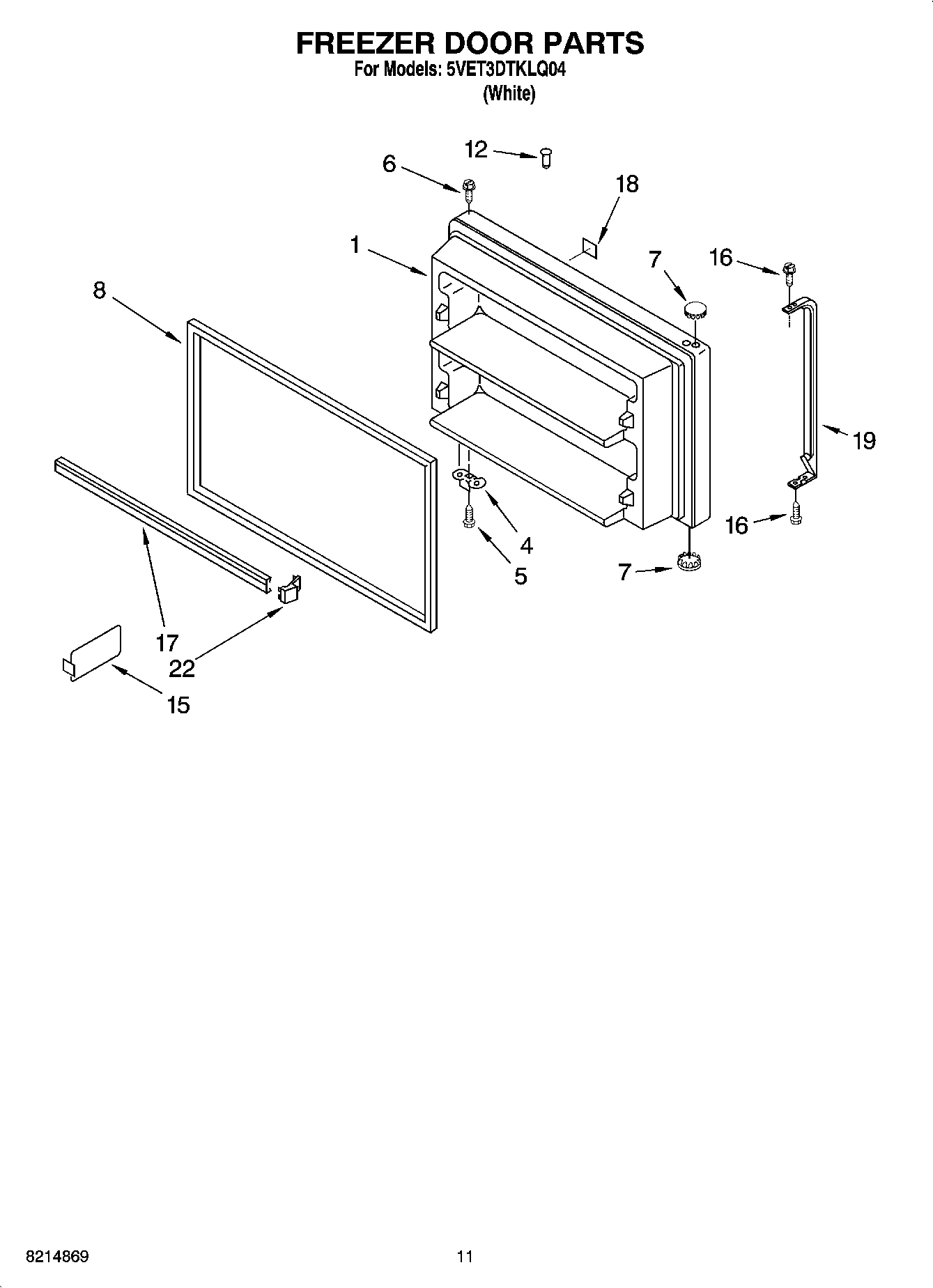 06 - FREEZER DOOR PARTS, OPTIONAL PARTS