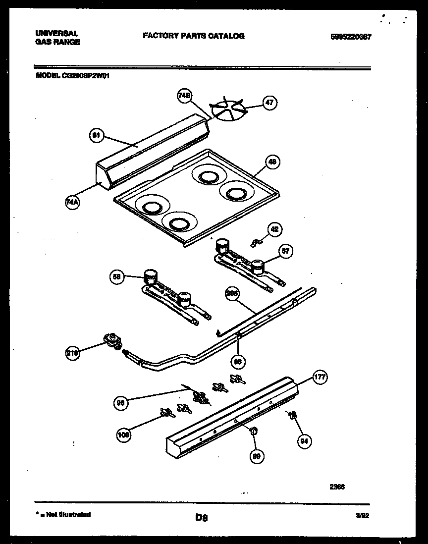 02 - COOKTOP AND BURNER PARTS