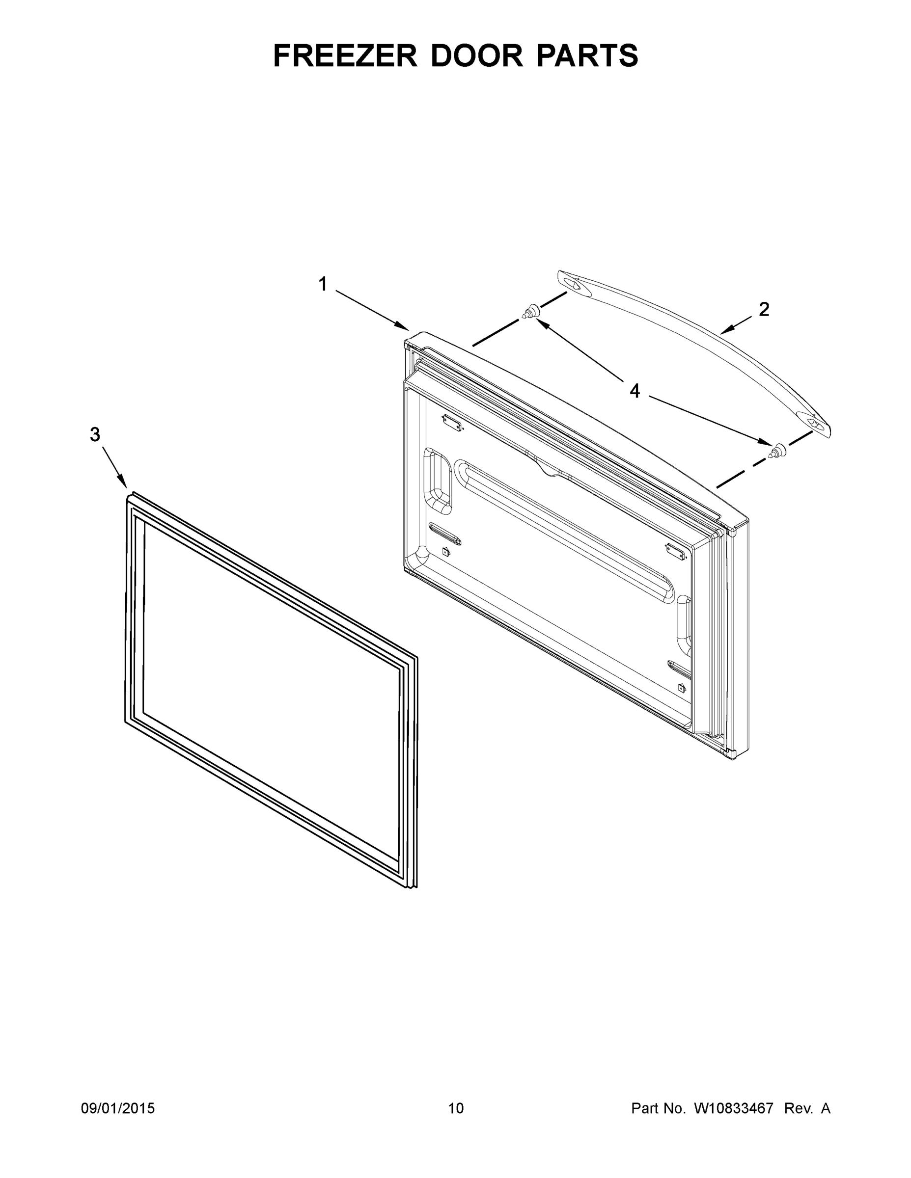 06 - FREEZER DOOR PARTS